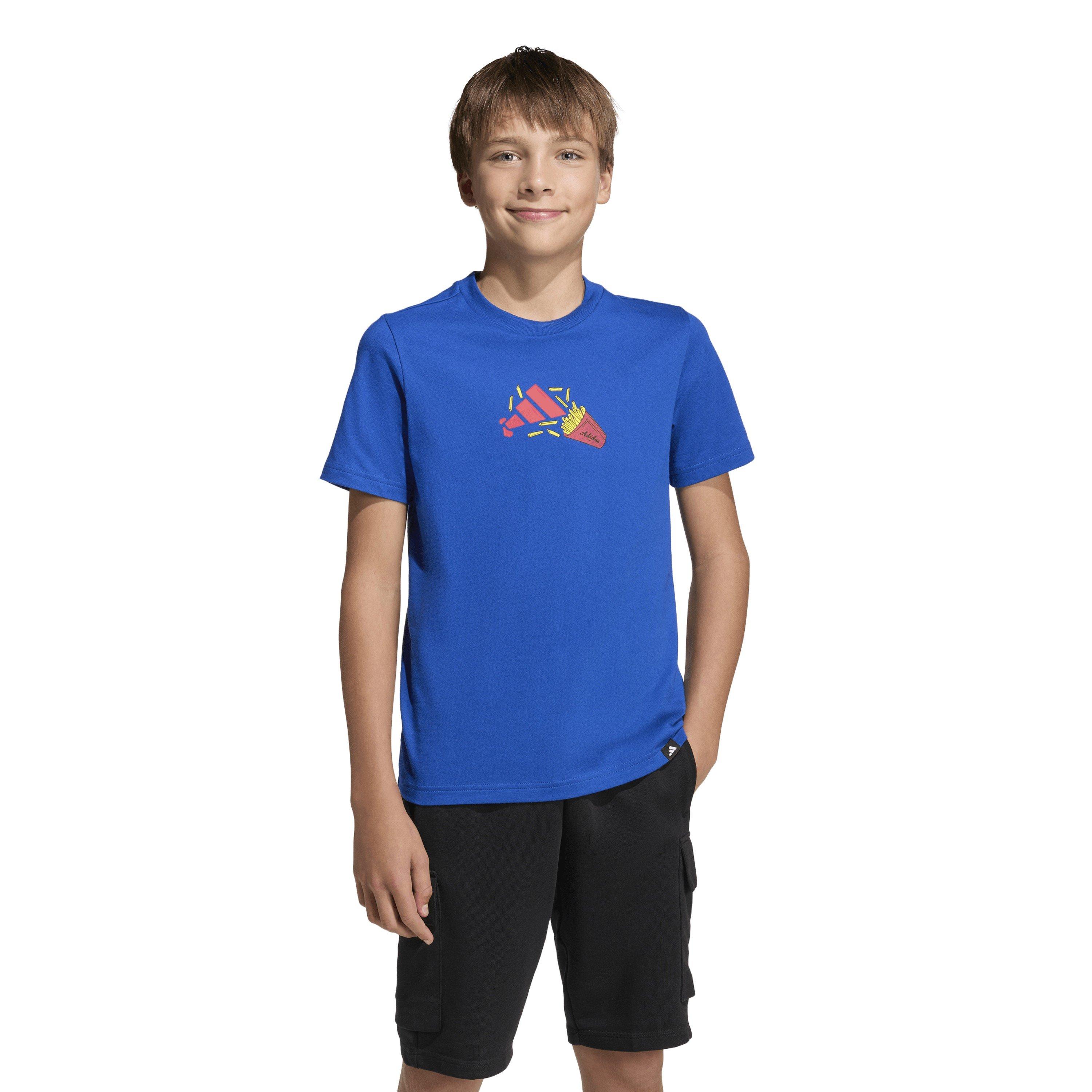Team Royal Blue - adidas - Kids' T-Shirt - 4