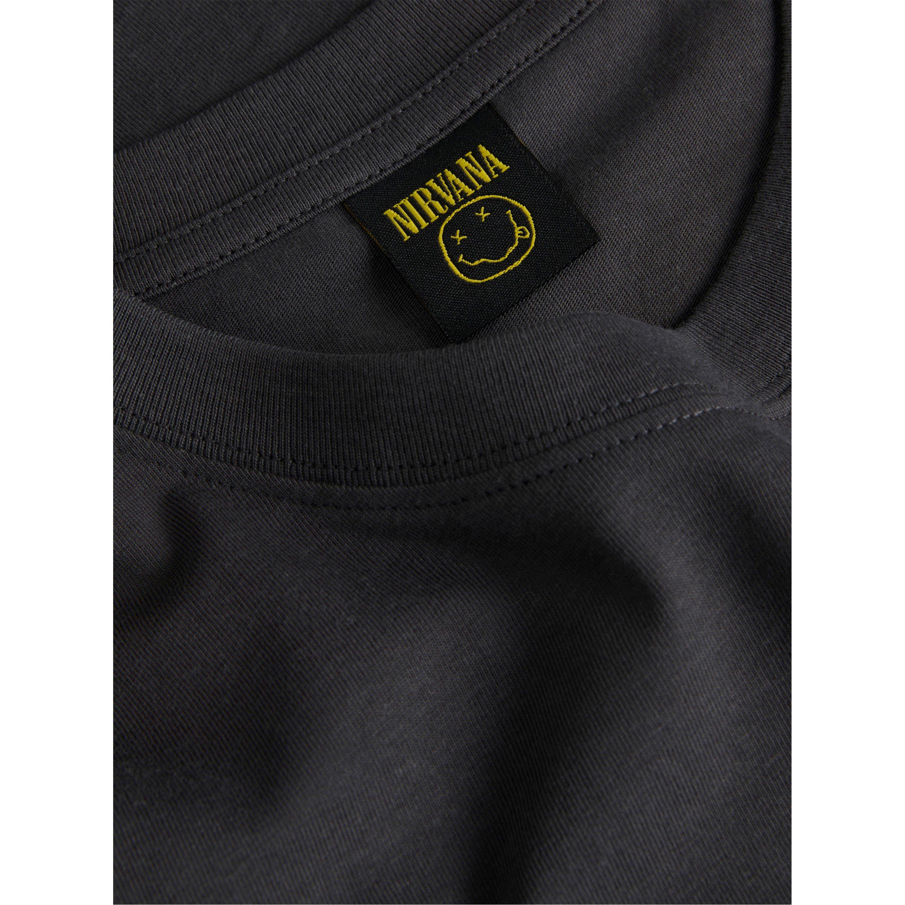 Asphalt - Jack and Jones - Nirvana Band Regular Fit T-Shirt - 3