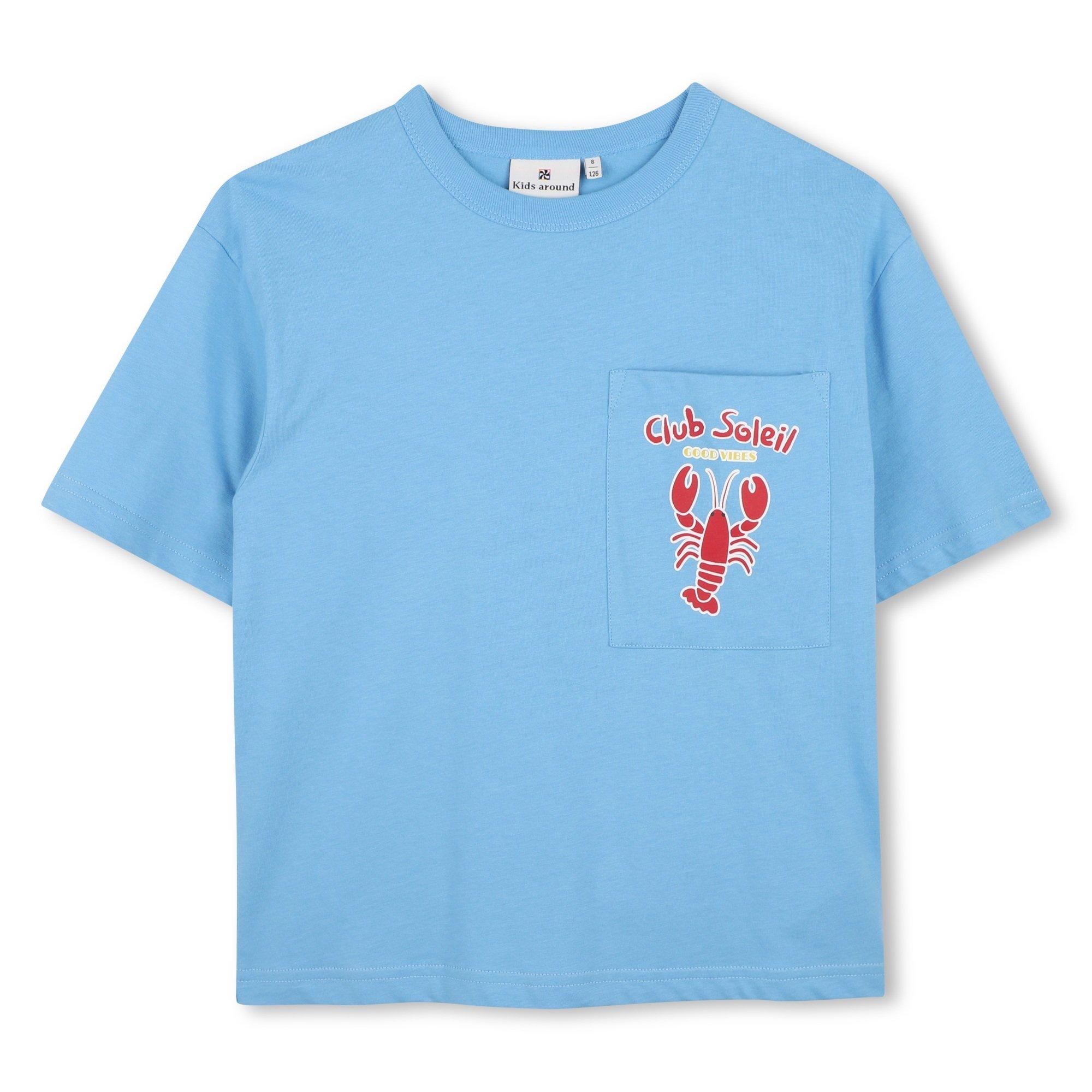 Kids Around Boys T-Shirt - Blue - 8Y