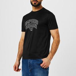 Emporio Armani Embroidered Logo T Shirt