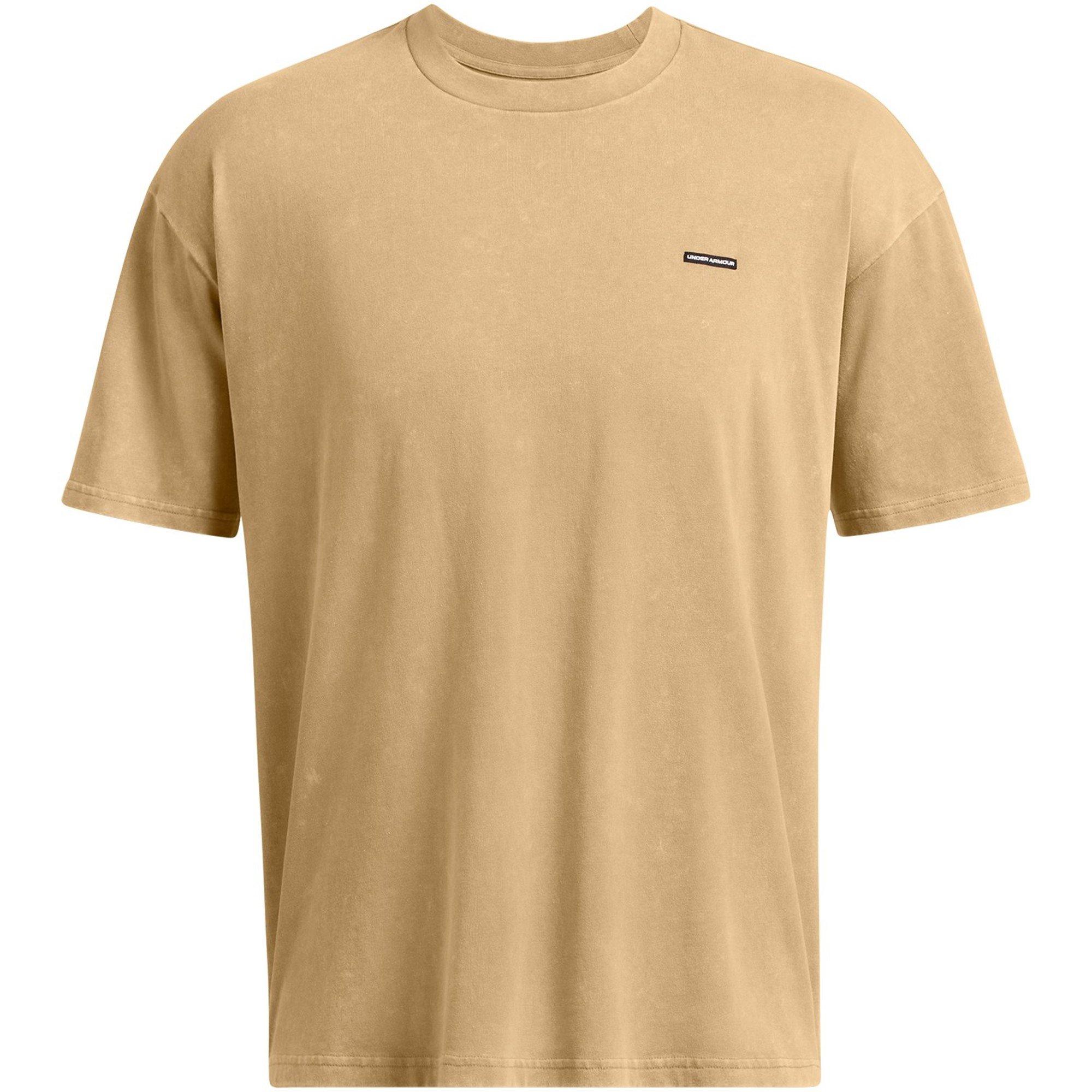 Brown - Under Armour - Men's Regular Fit Short-Sleeve T-Shirt - 1