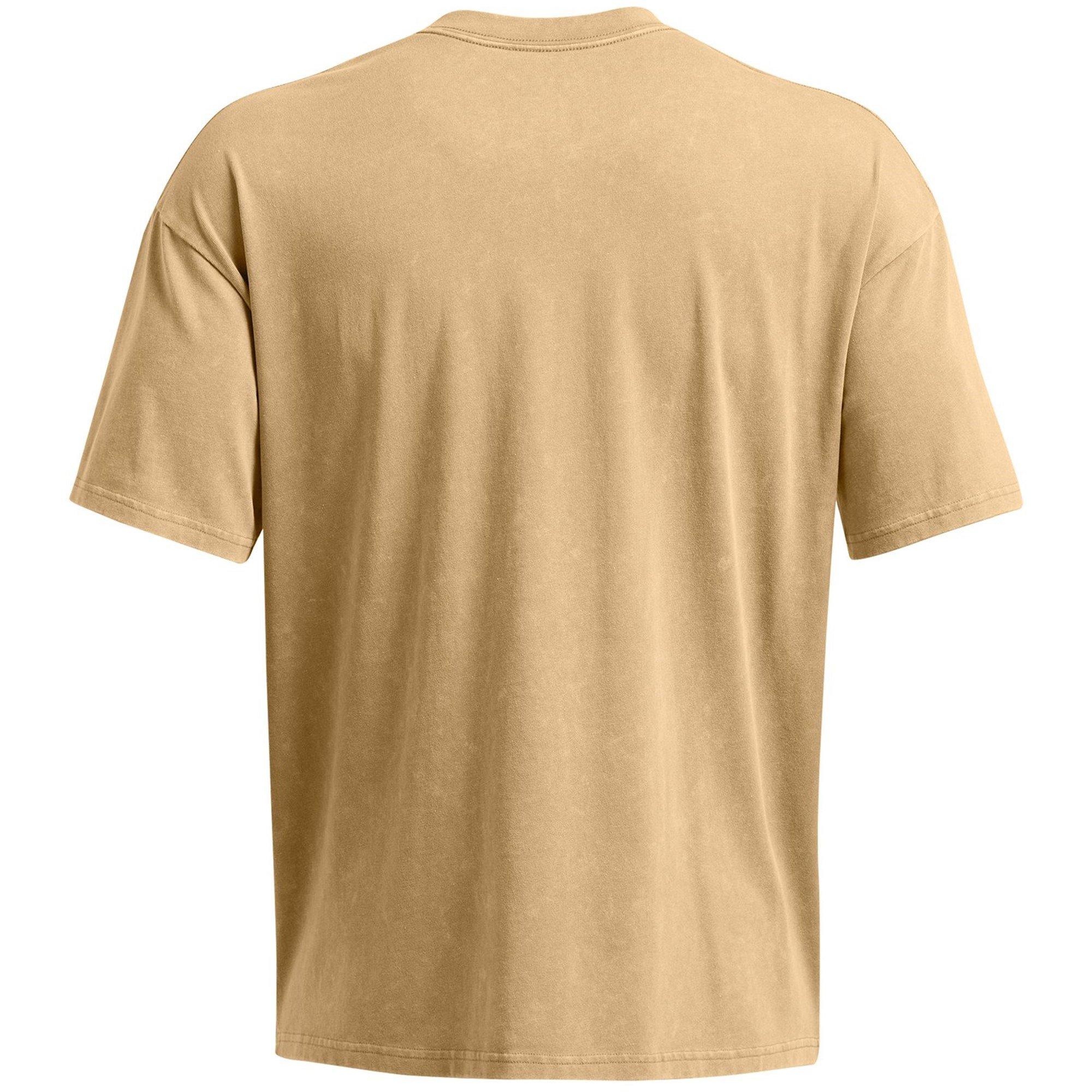 Castanho - Under Armour - Men's Regular Fit Short-Sleeve T-Shirt - 2