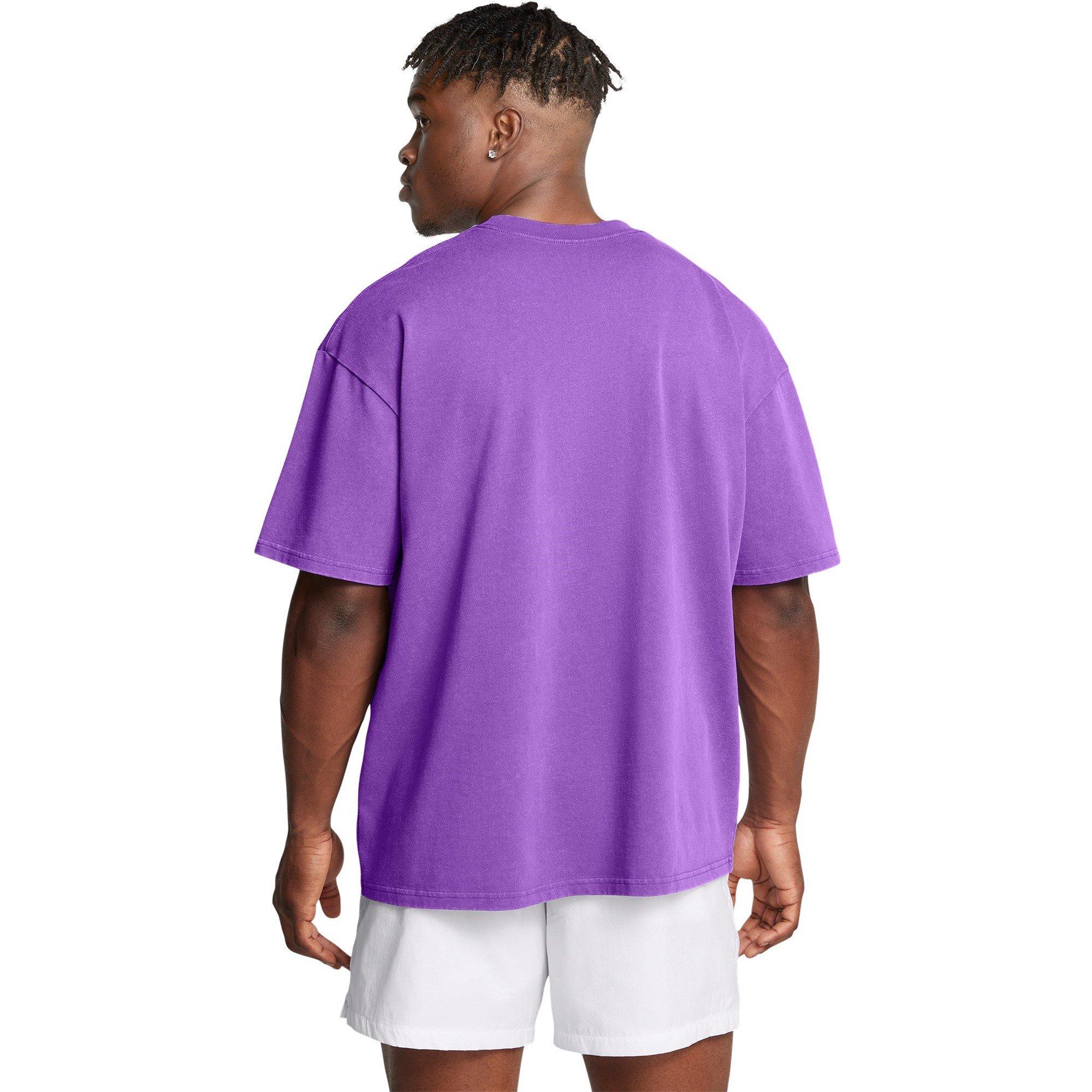 Lila - Under Armour - Men's Regular Fit Short-Sleeve T-Shirt - 4