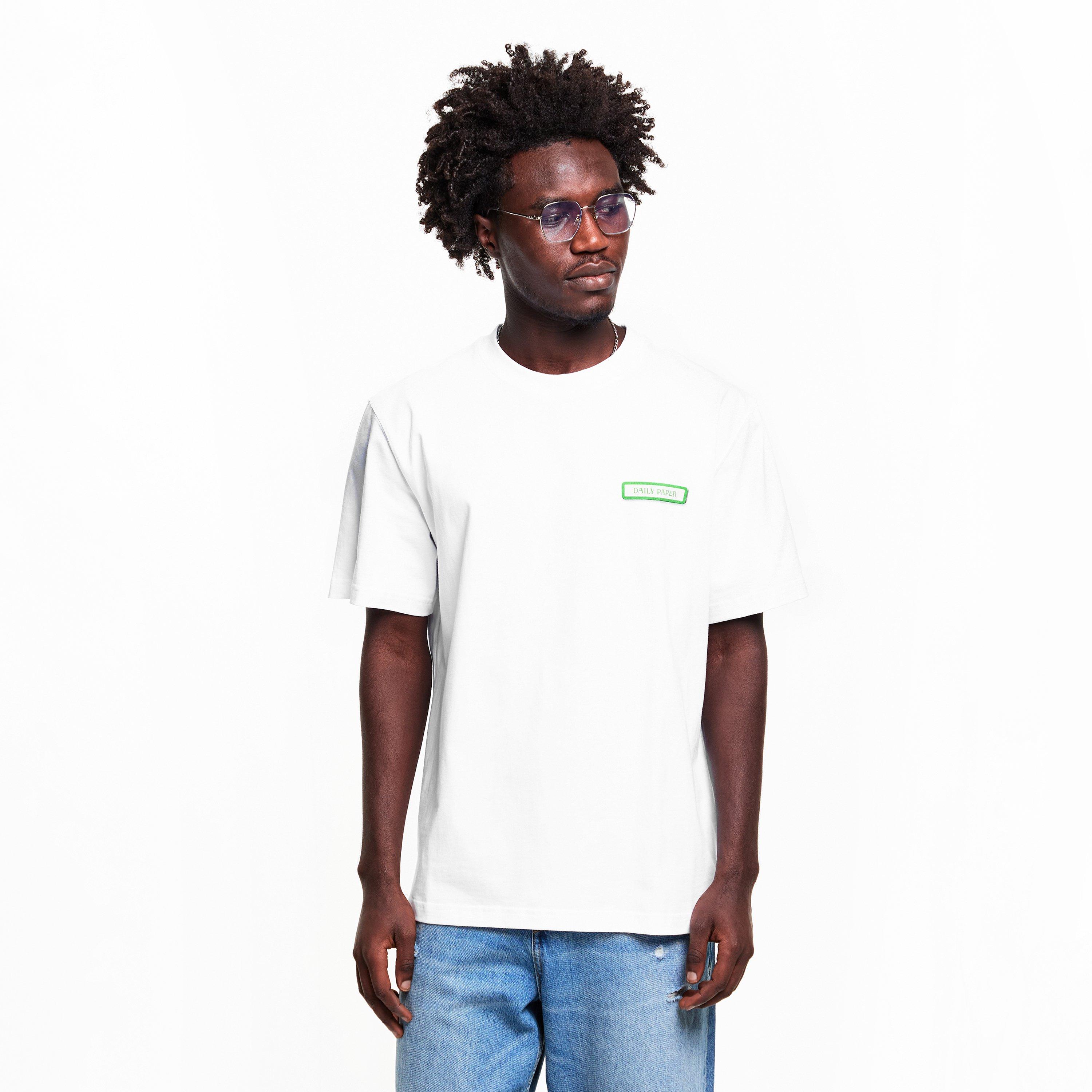 White - Daily Paper - Men's Air Fresh T-Shirt - 3