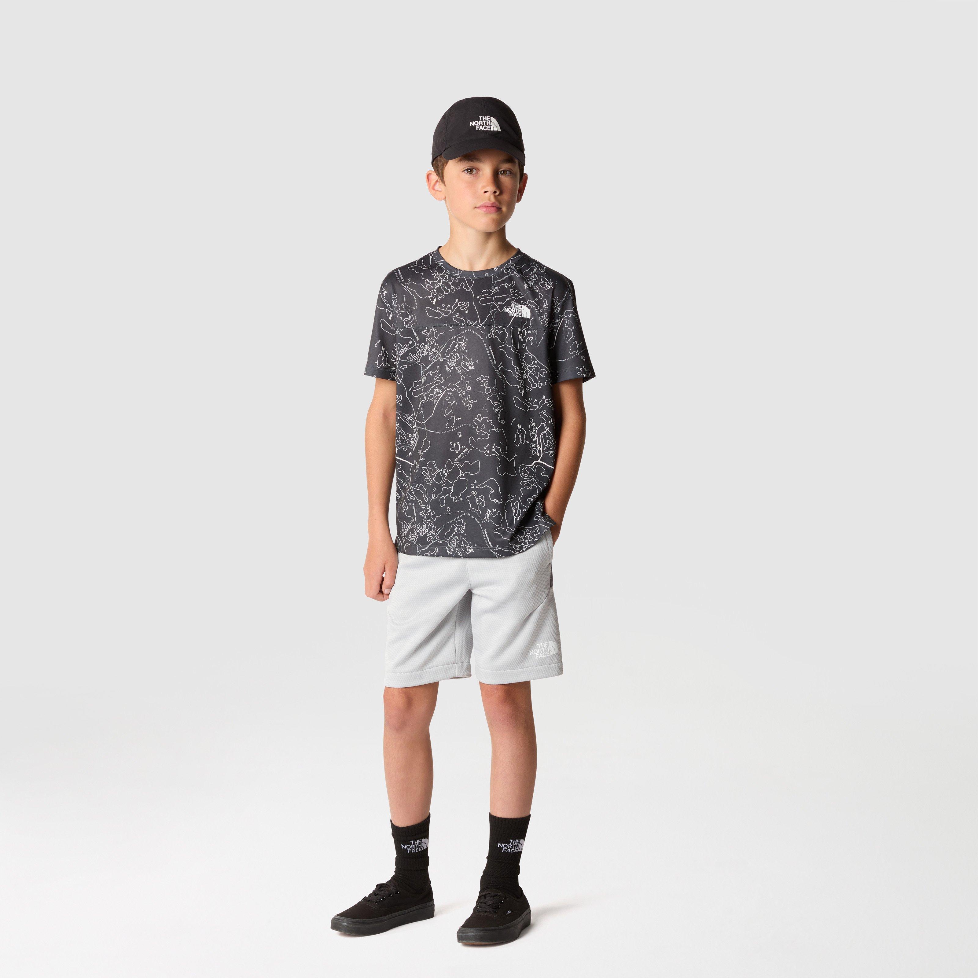 Gry Prnt SXI - The North Face - Unisex Kids' Never Stop Short-Sleeve T-Shirt - 5