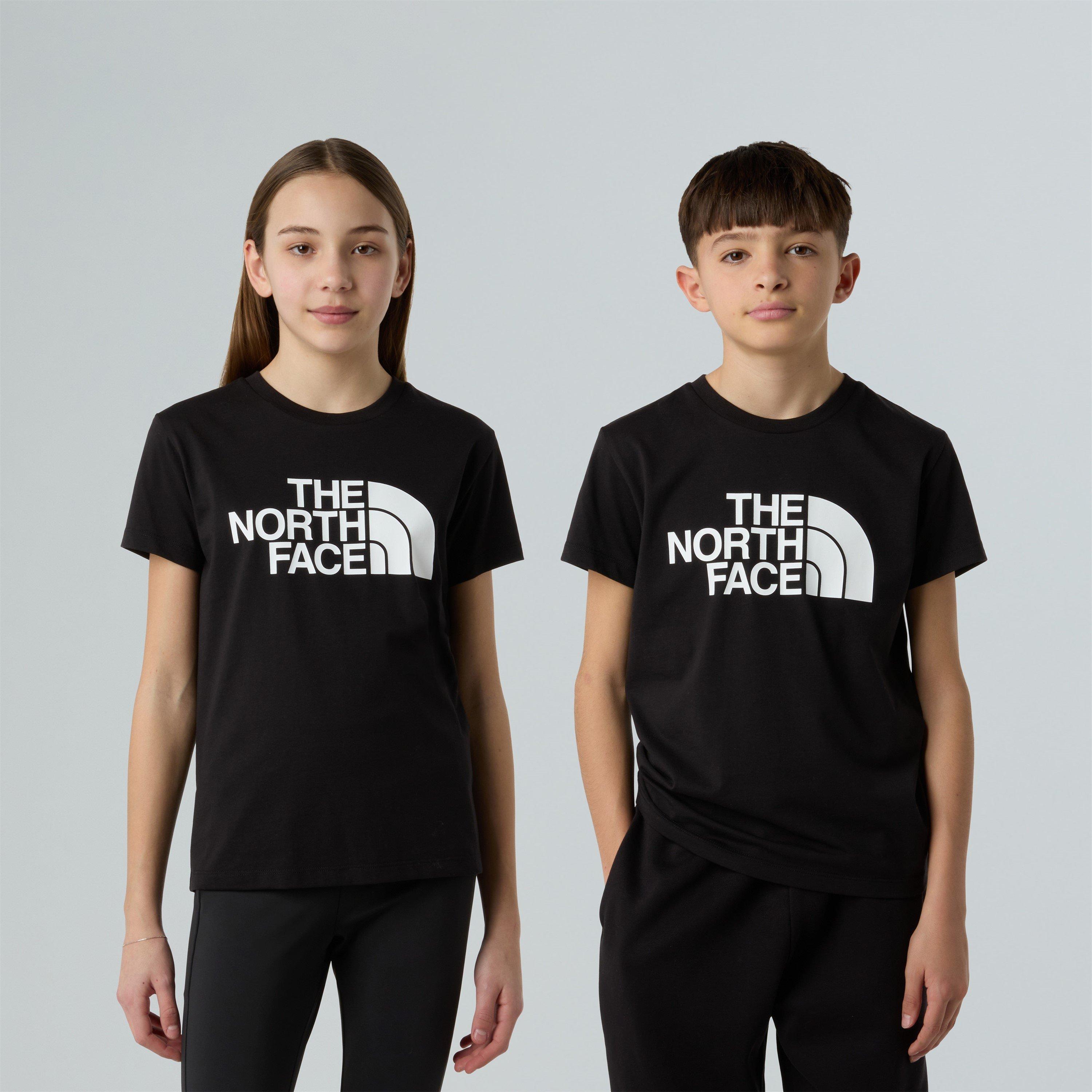 TNF Black JK3 - The North Face - Teen Easy Short Sleeve T-Shirt Unisex Kids - 3