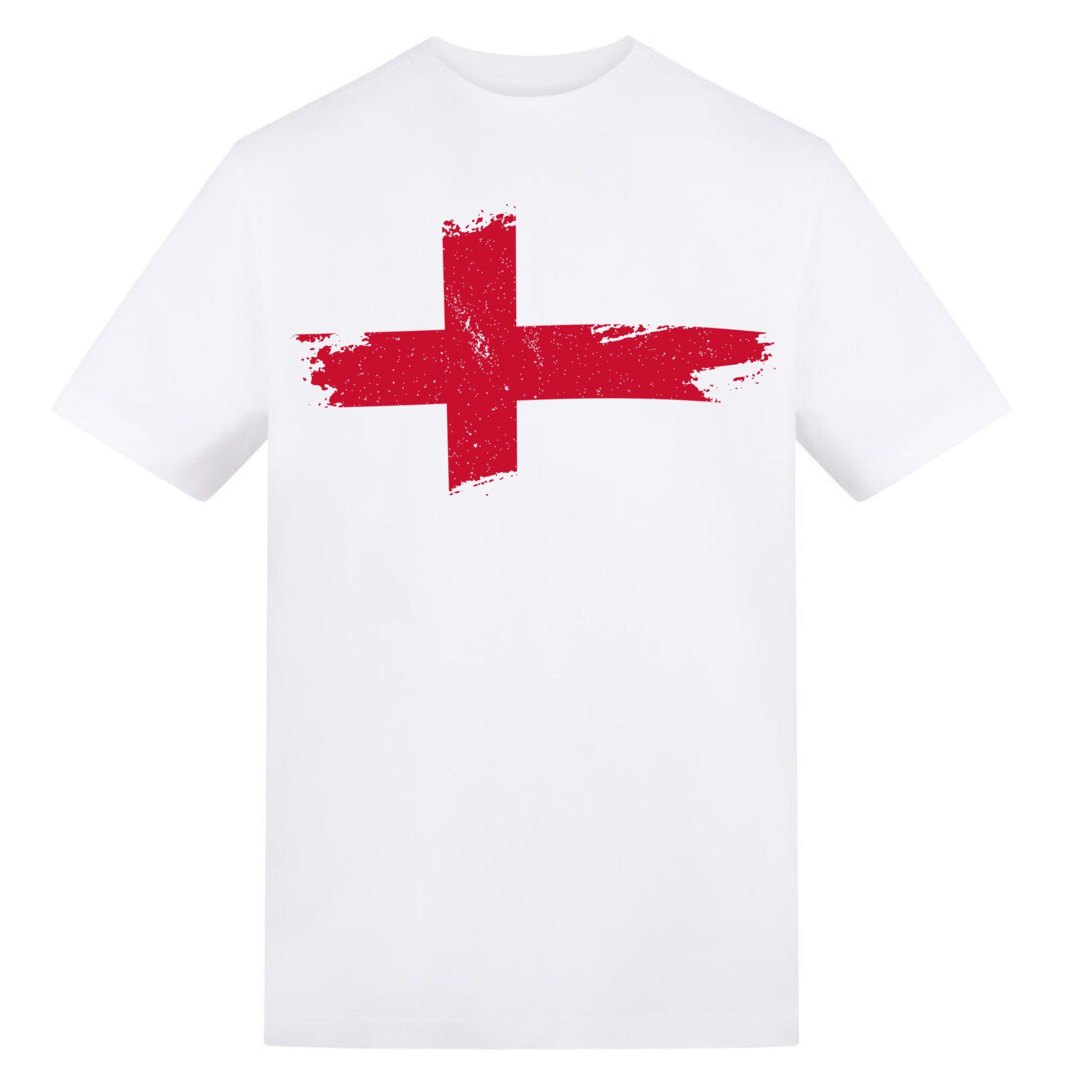 White/Red - Sports Direct - England Football 2026 Fan T-Shirt