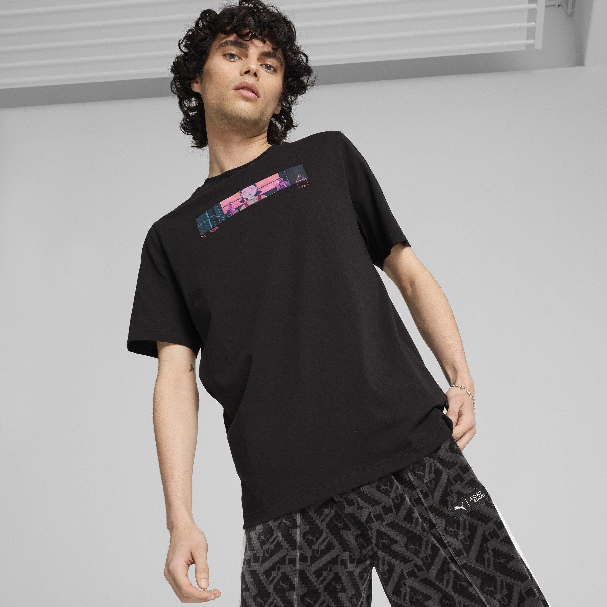 Puma Schwarz - Puma - X Squid Game Graphic Regular Fit T-Shirt - 2
