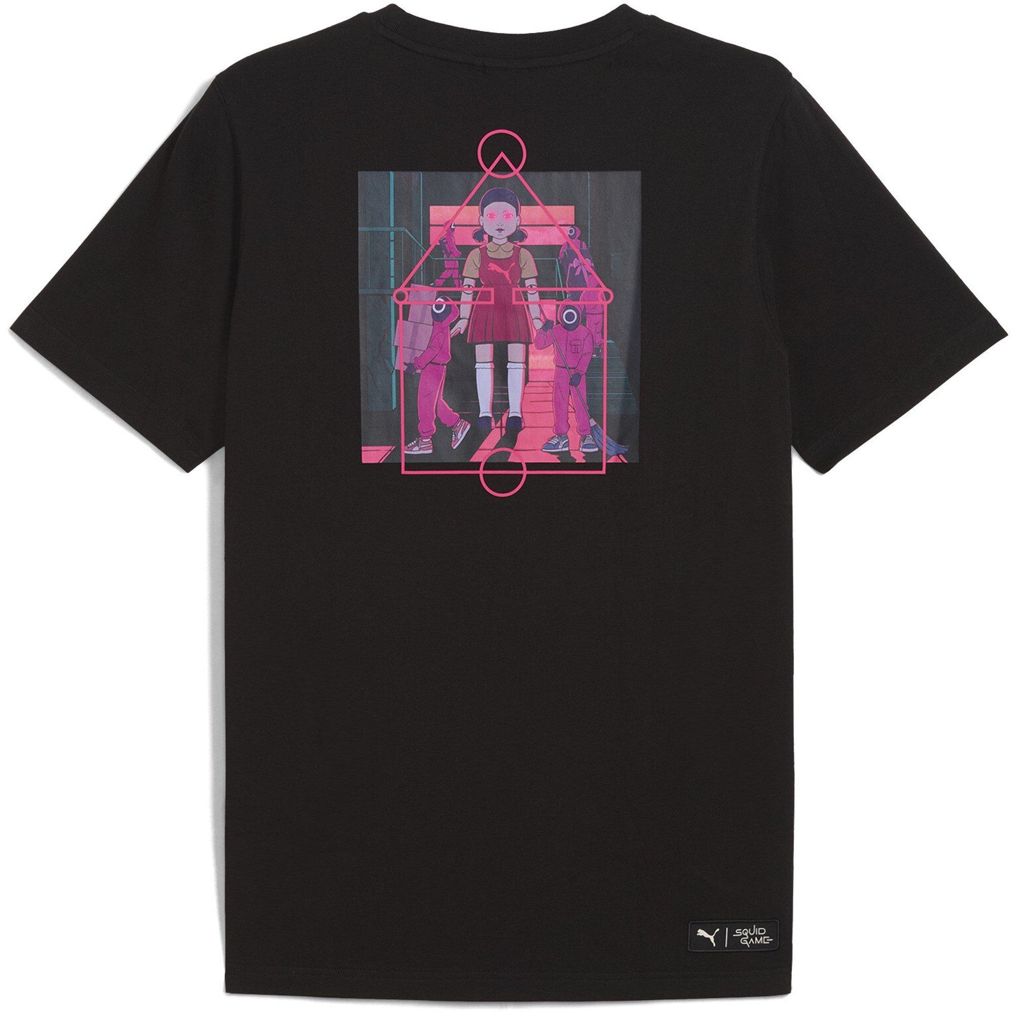 Puma Schwarz - Puma - X Squid Game Graphic Regular Fit T-Shirt - 5