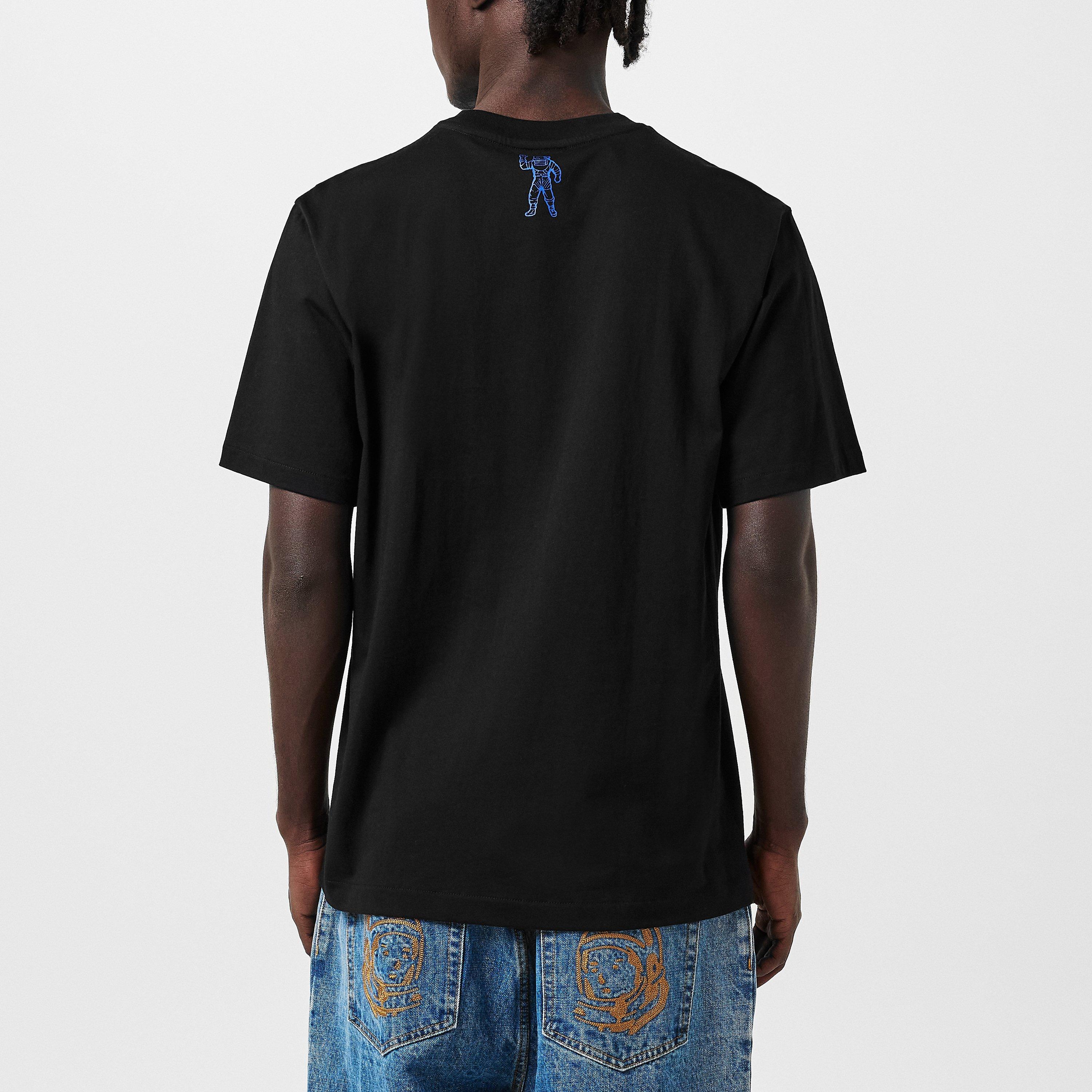 Black - Billionaire Boys Club - Cracked Flock Print Astro T-Shirt - 3