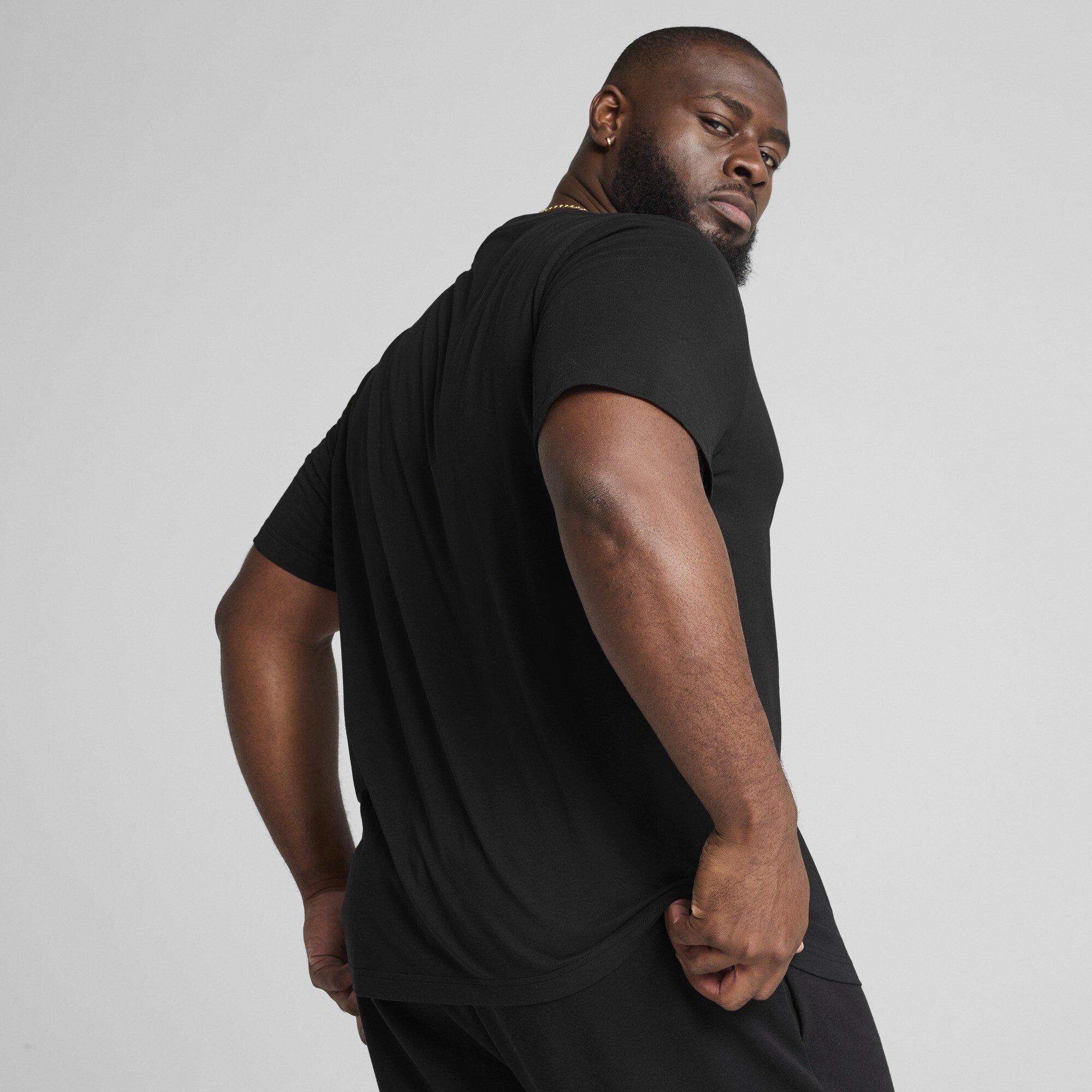Puma Black - Puma - Men's Regular Fit T-Shirt - 5