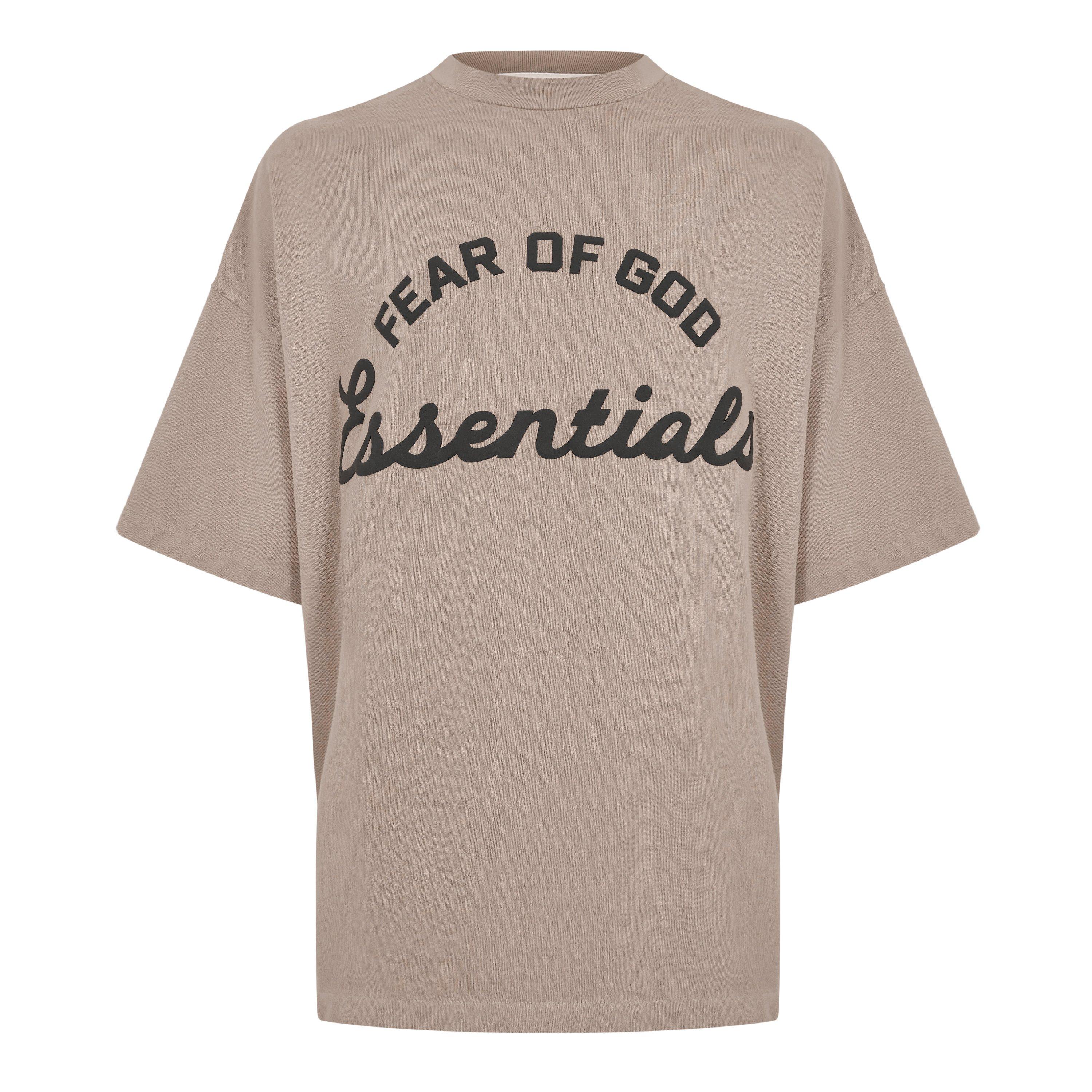Fear Of God Essentials Men's Oversized T-Shirt - Seal - Large