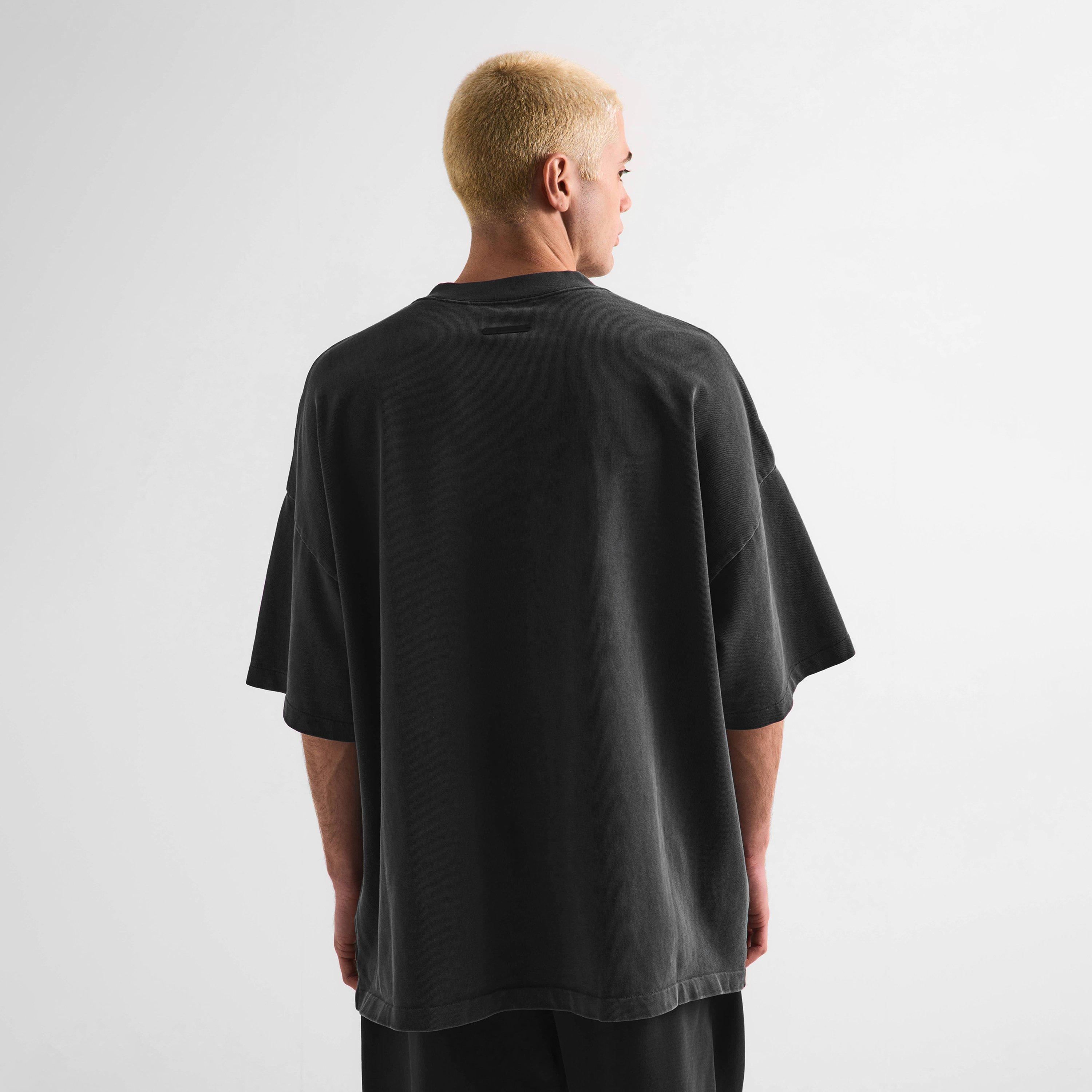 Black - Fear Of God Essentials - Men's Oversized T-Shirt - 4