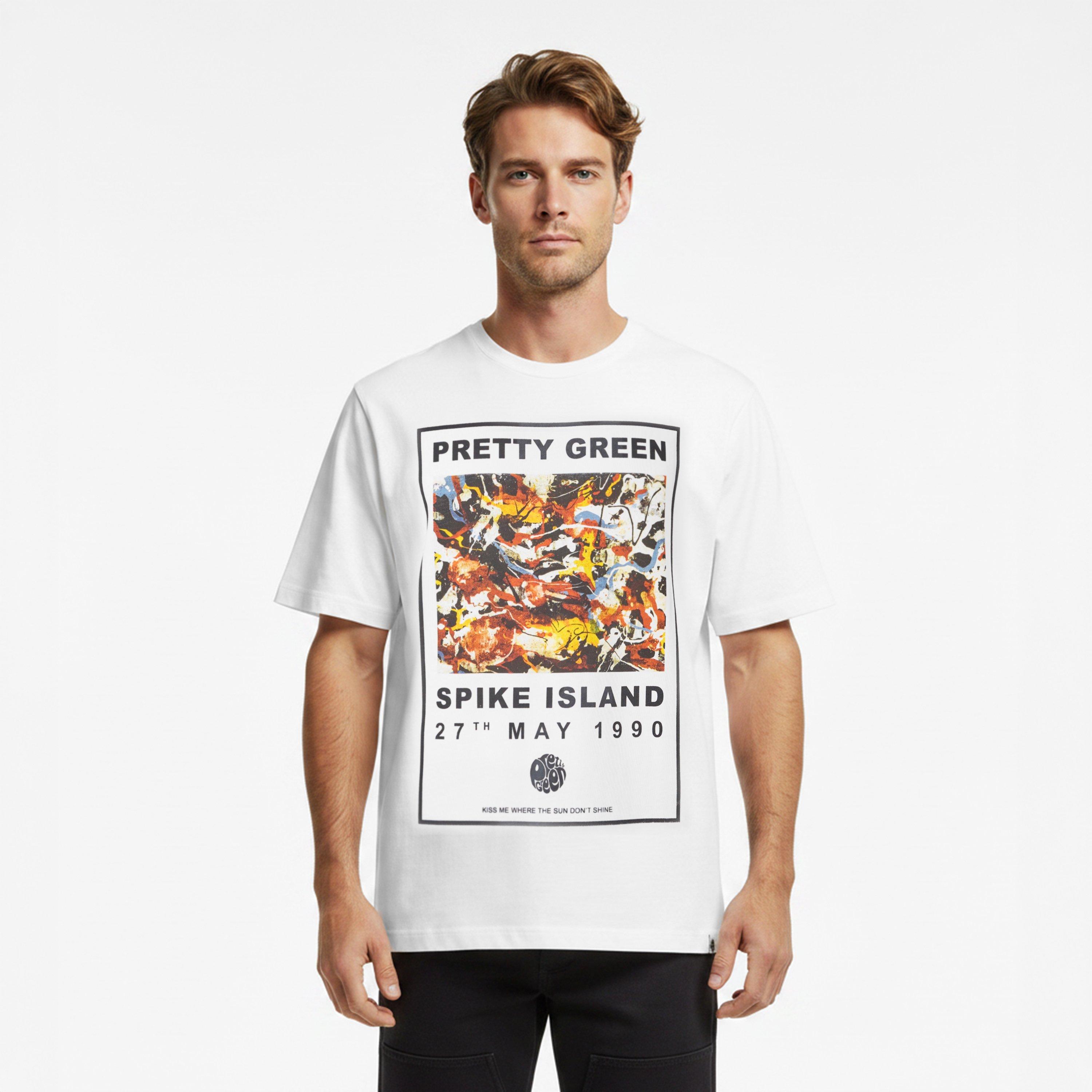 White - Pretty Green - Men's T-Shirt - 3