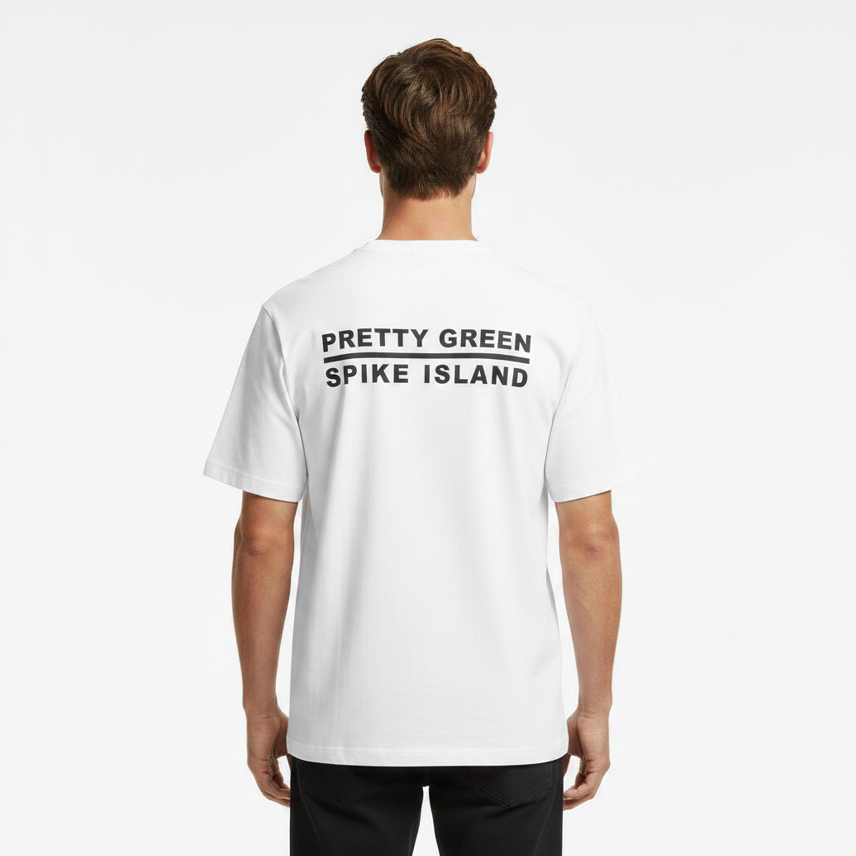 White - Pretty Green - Men's T-Shirt - 4