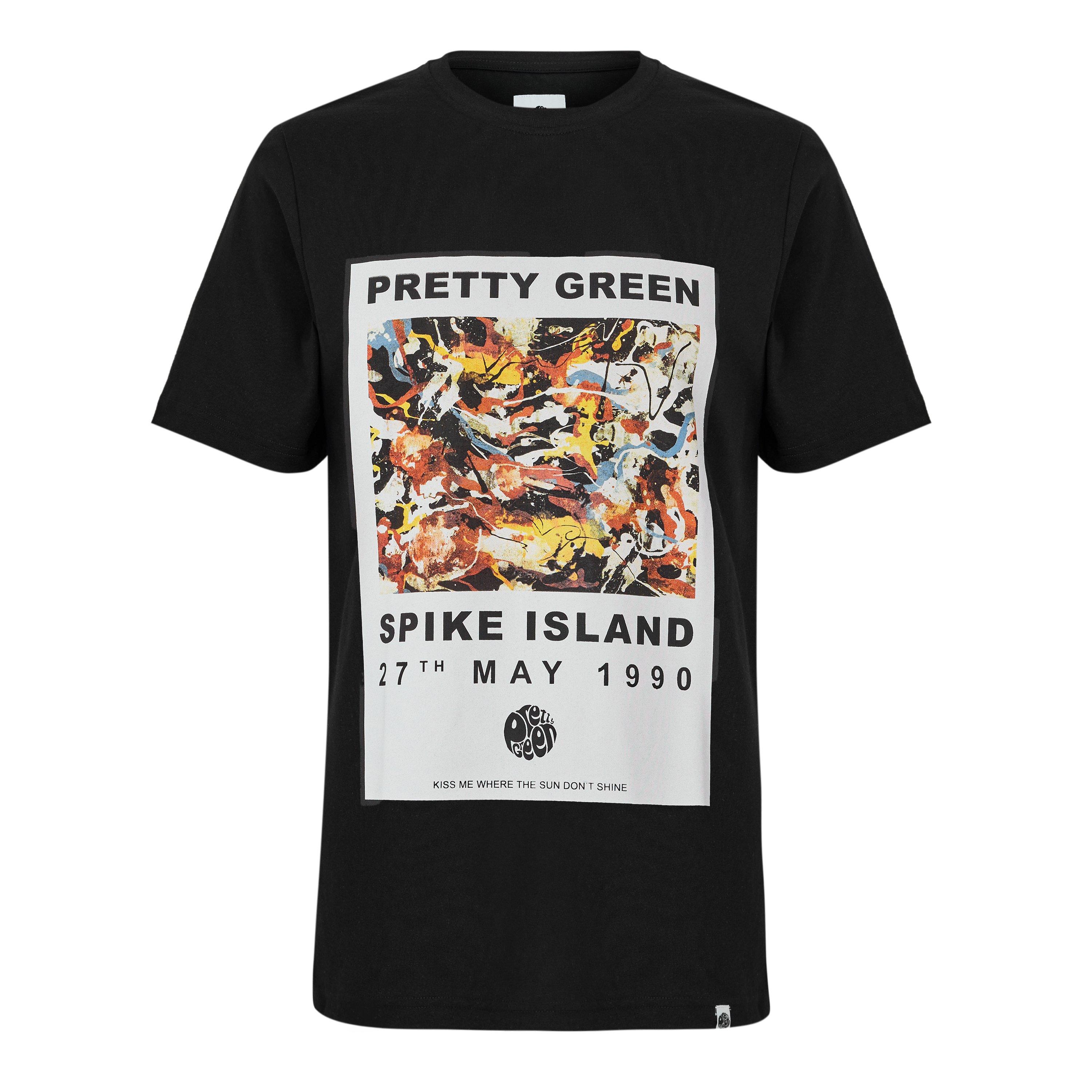 Black - Pretty Green - Men's T-Shirt - 1