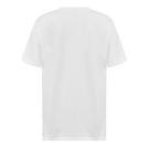 Blanc - Champion - Native Youth T-shirt met tie-dye rand in perzikkleur - 2