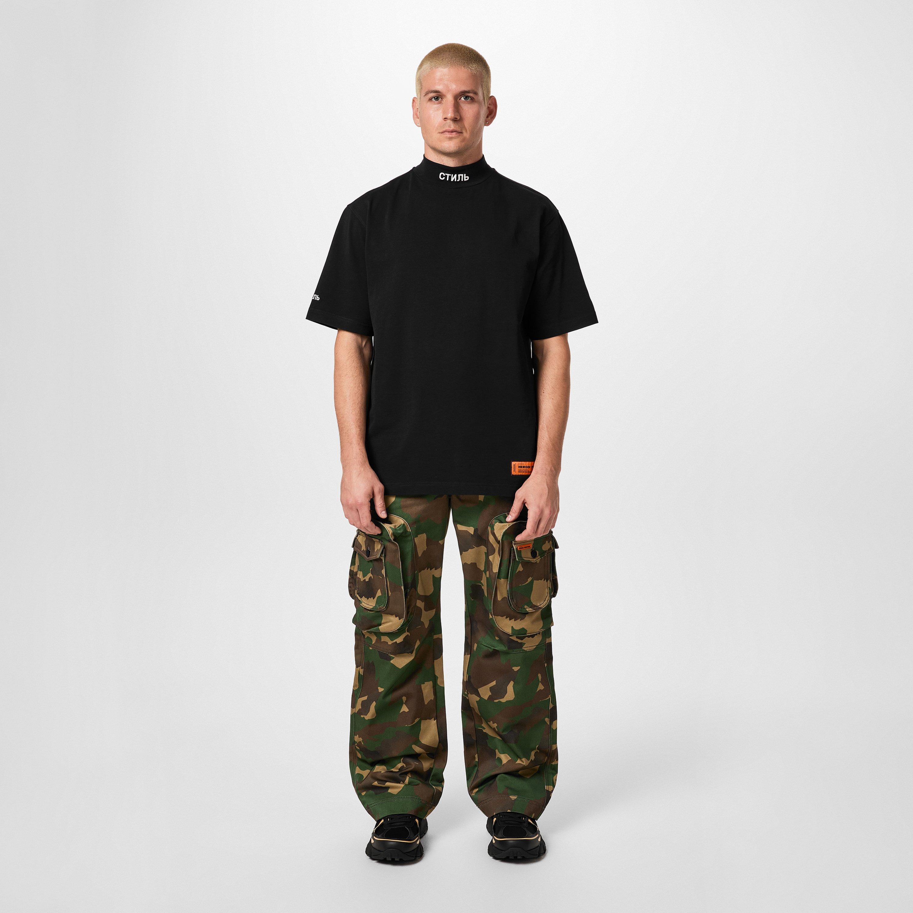 Black/White - Heron Preston - Ctmnb Turtleneck T-Shirt - 4