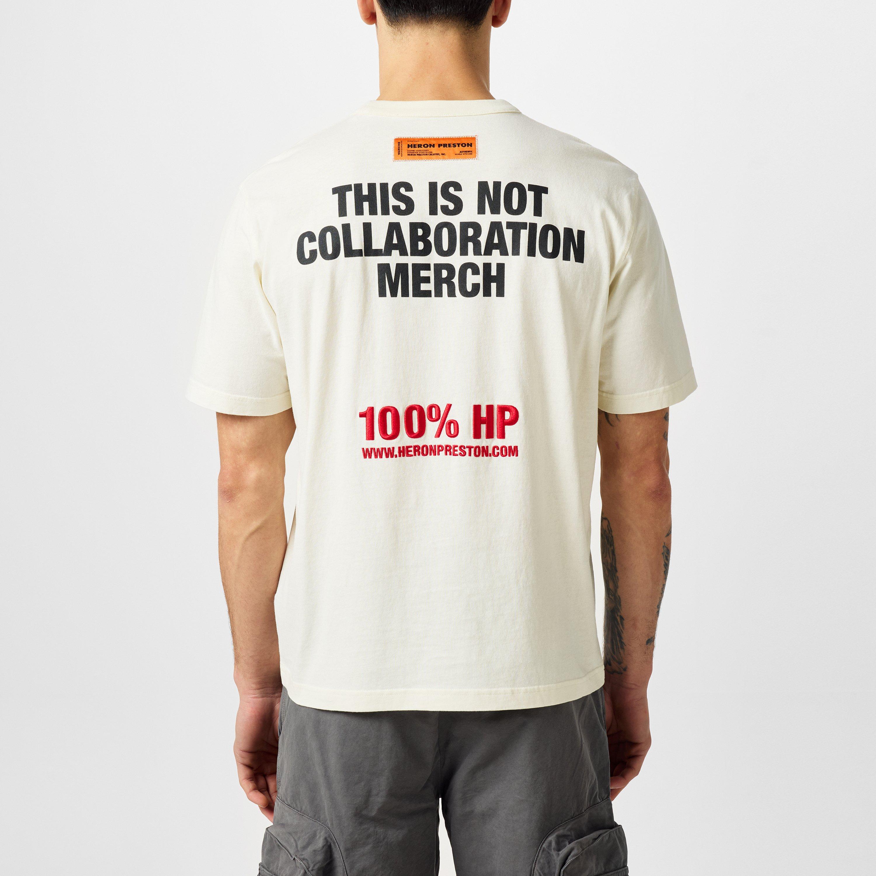 White/Black - Heron Preston - Men's This Is Not Regular Fit T-Shirt - 2