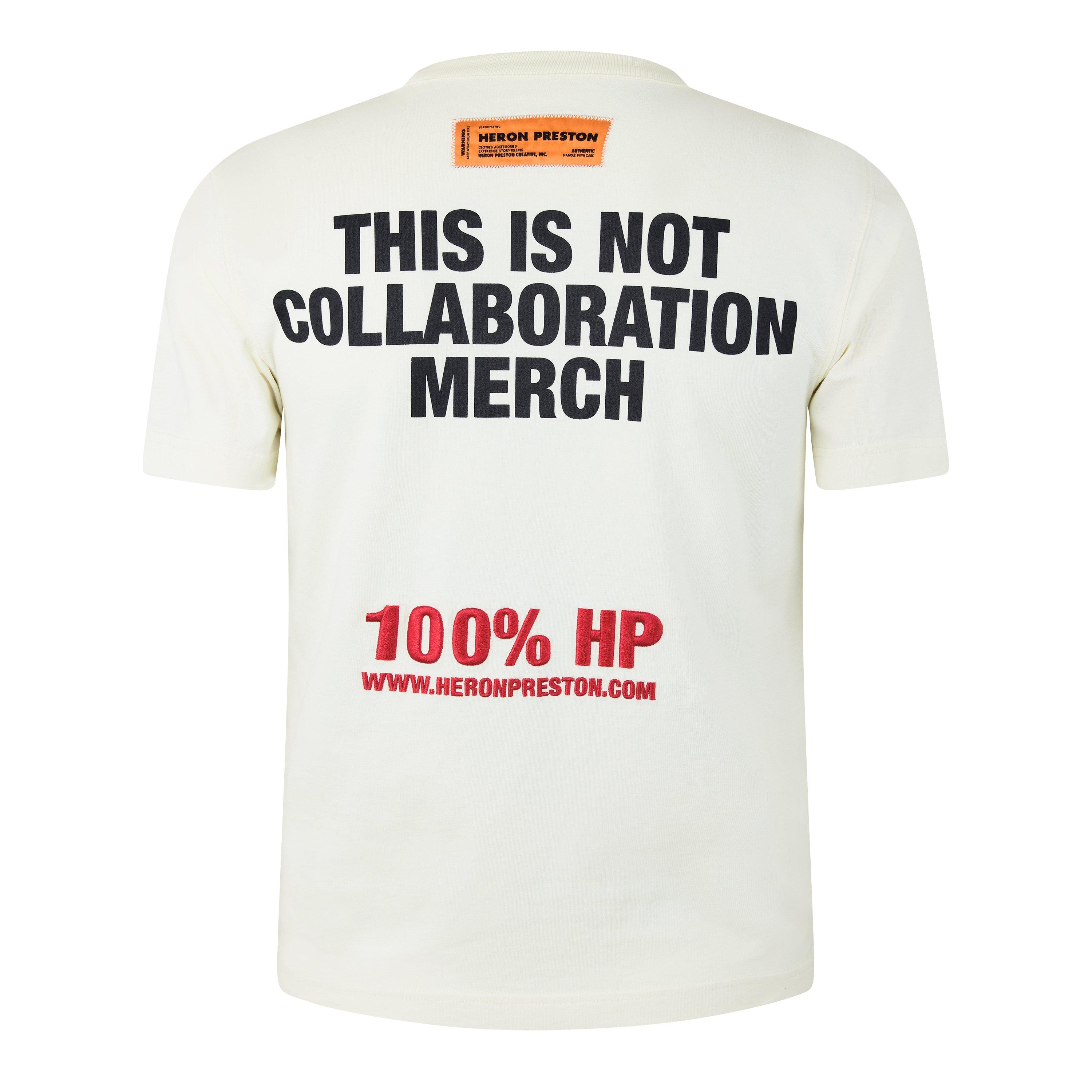 White/Black - Heron Preston - Men's This Is Not Regular Fit T-Shirt - 6