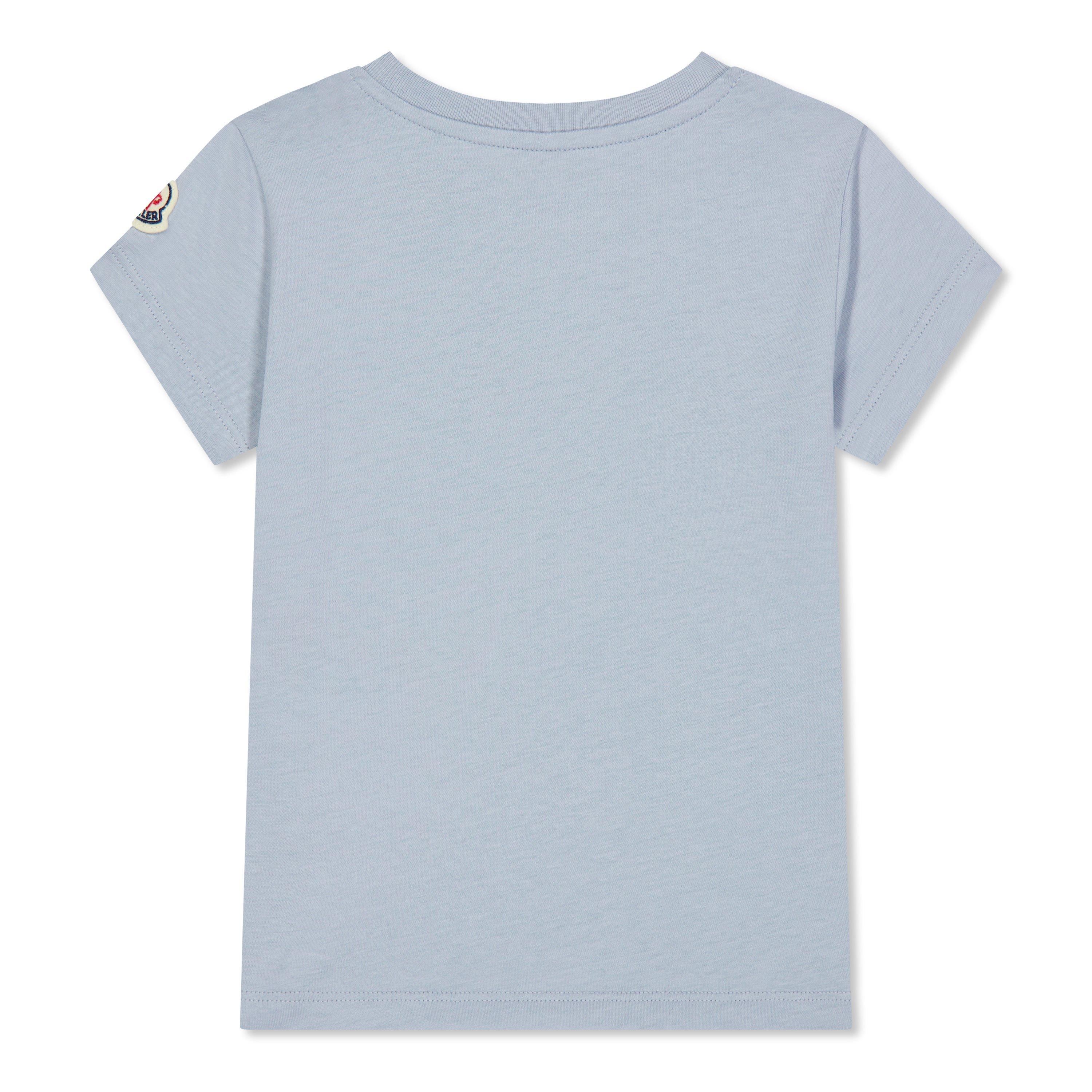 Blue 703 - Moncler - Logo T-Shirt Juniors - 2