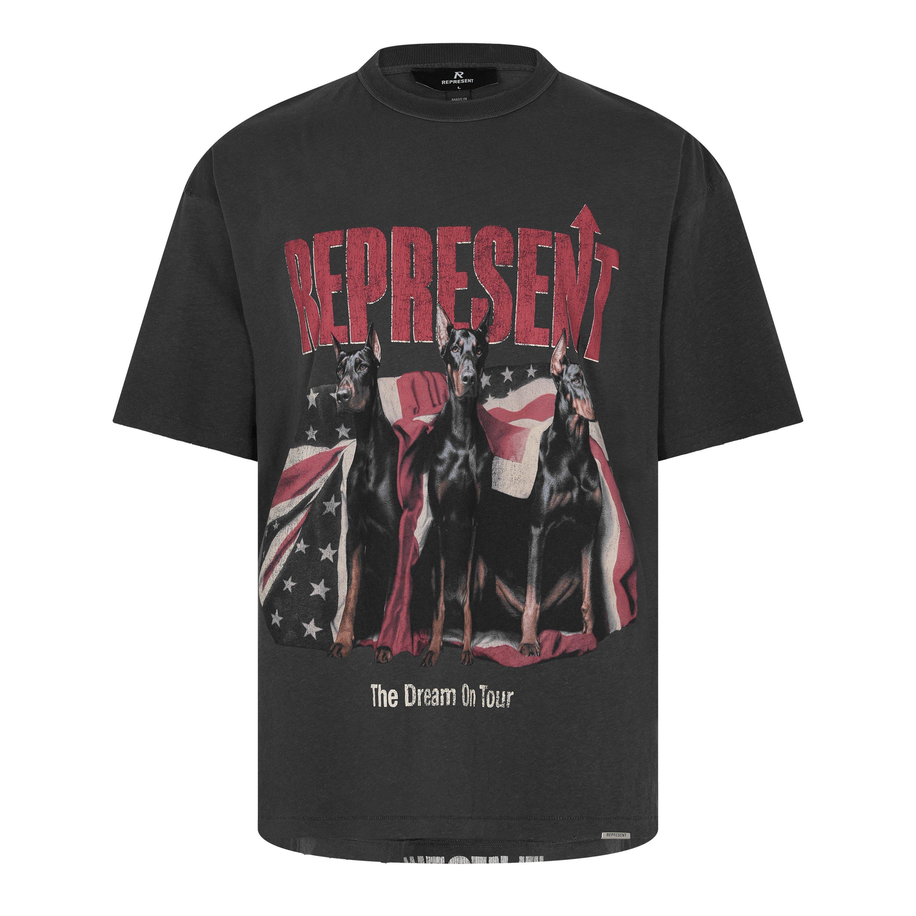 Sun Fade Grey - Represent - Men's Oversized T-Shirt - 1