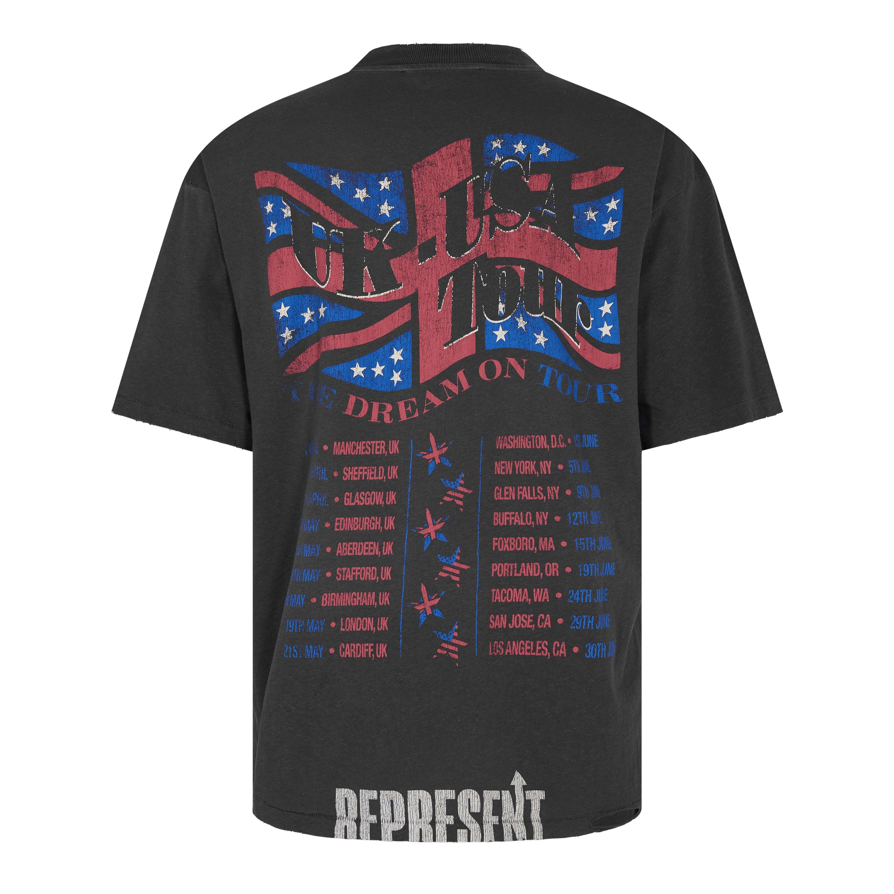 Sun Fade Grey - Represent - Men's Oversized T-Shirt - 2