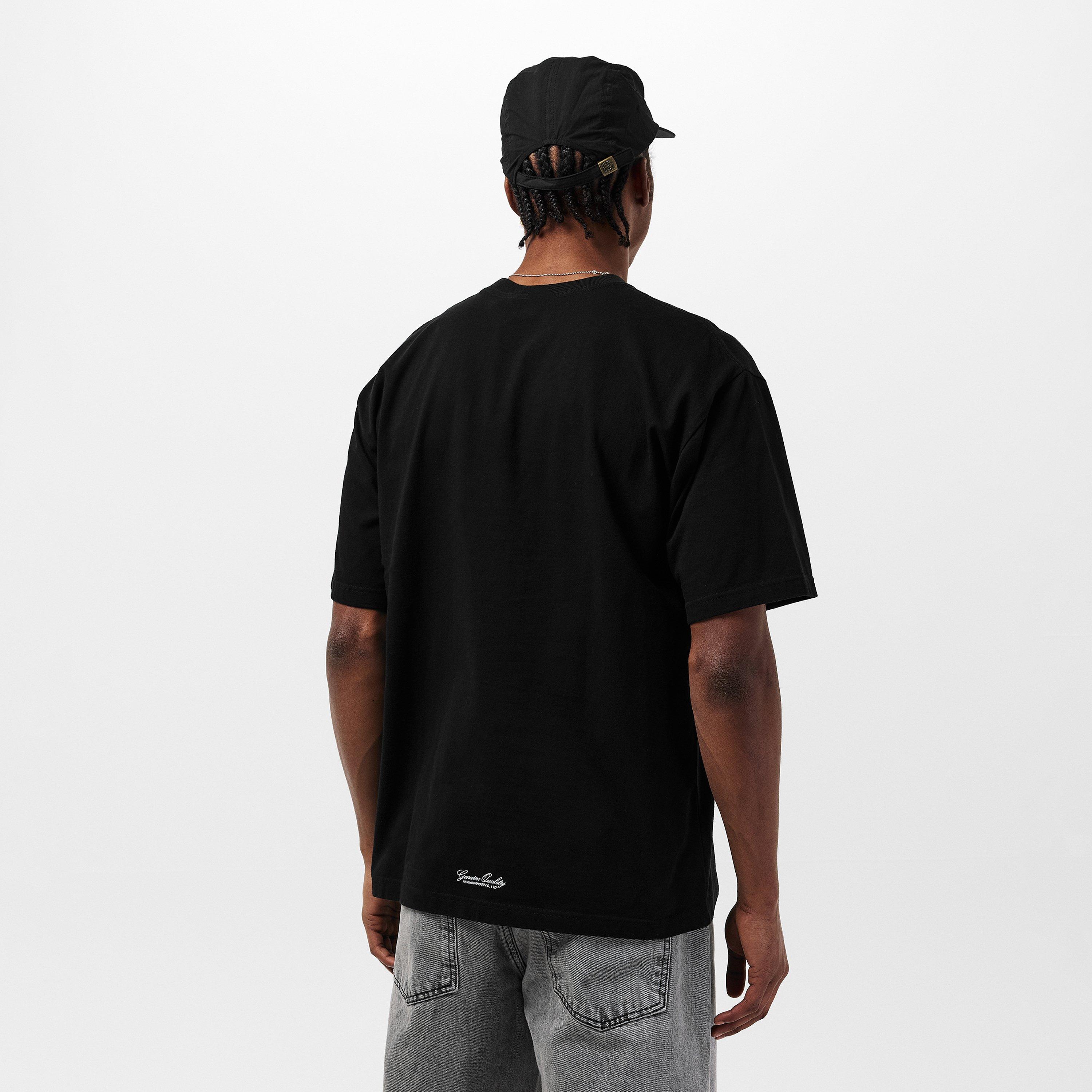 Black - Neighborhood - Men's NBRHD NH Short Sleeve T-Shirt - 4