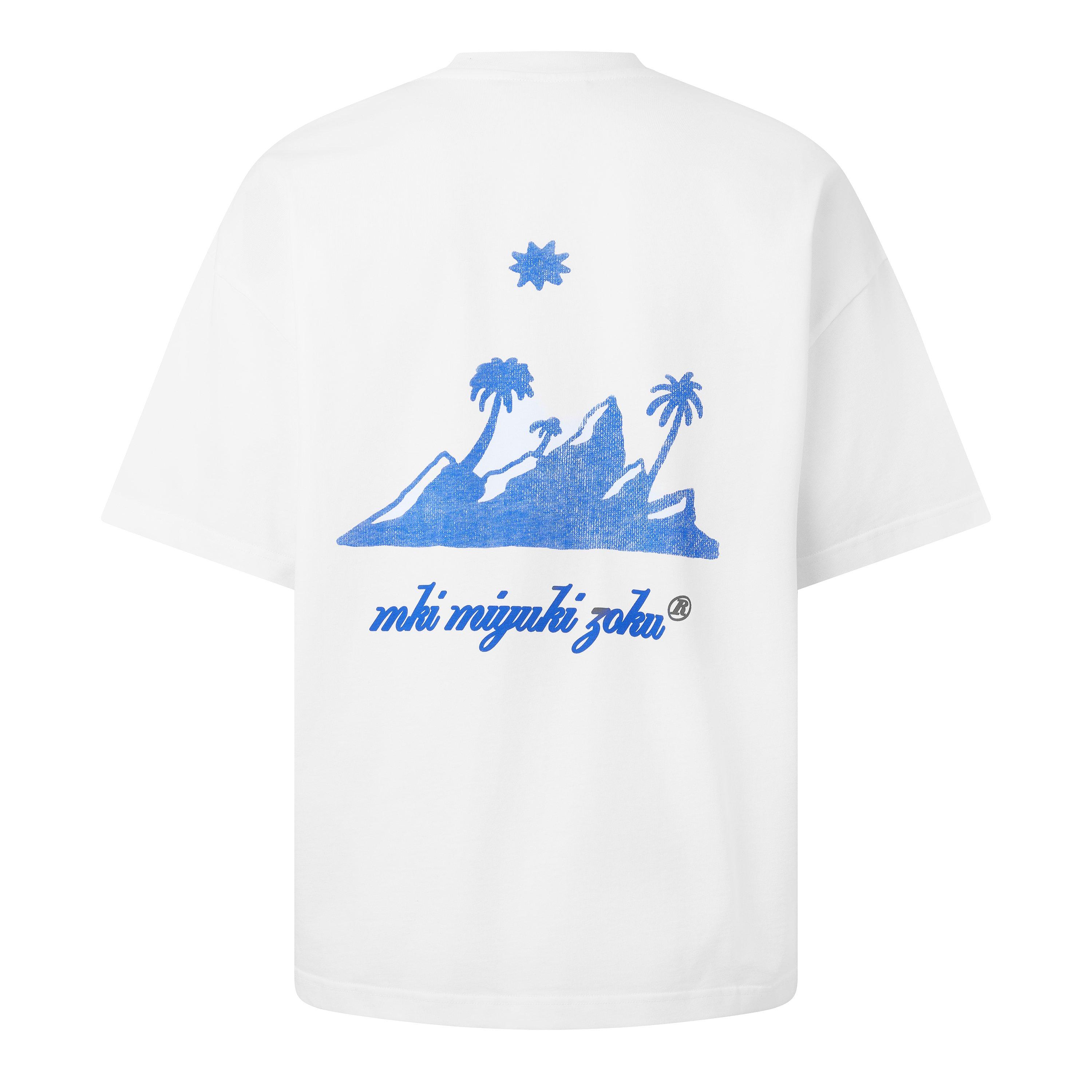 White - MKI MIYUKI ZOKU - MKI Inked Palm Tee Sn63 - 2