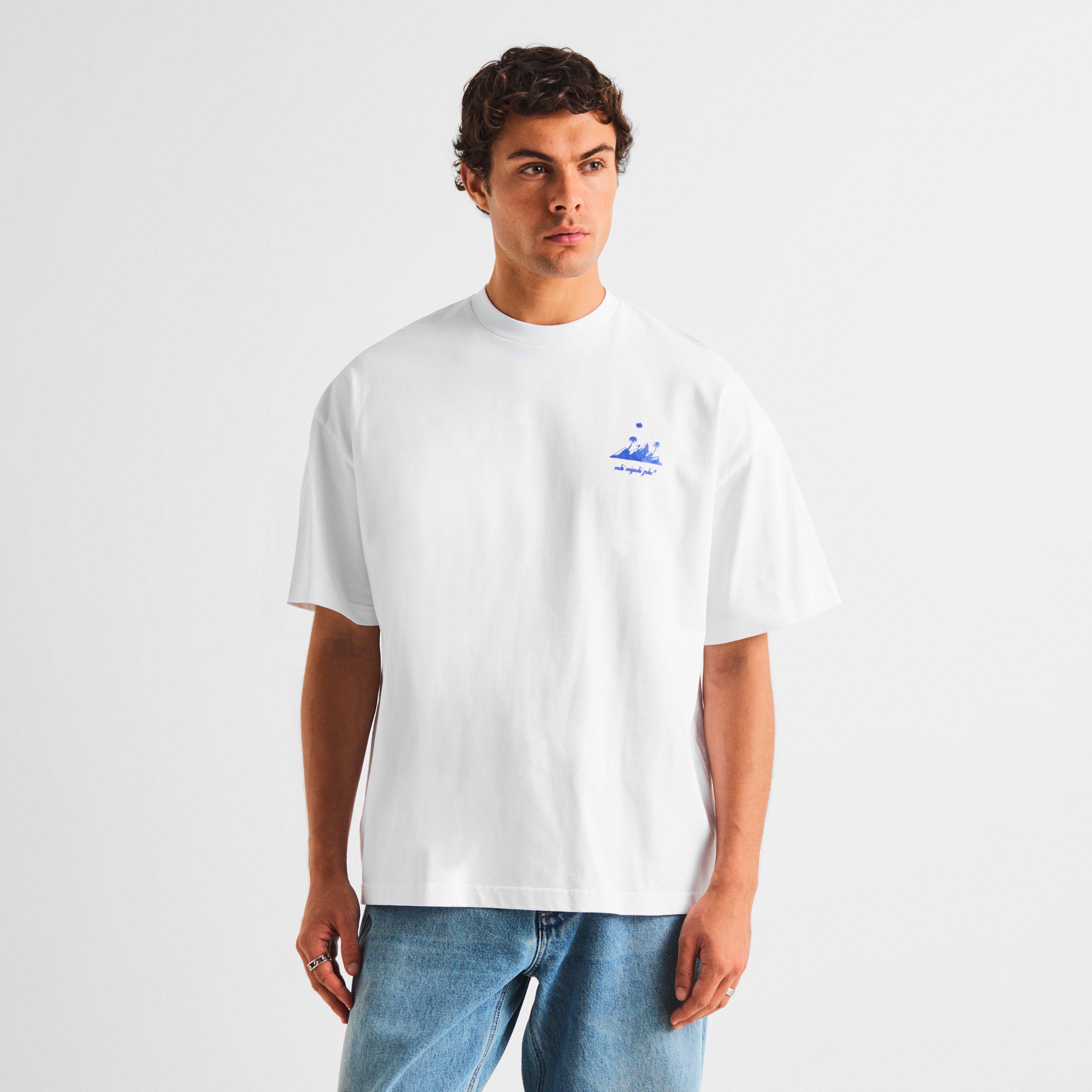 White - MKI MIYUKI ZOKU - MKI Inked Palm Tee Sn63 - 3