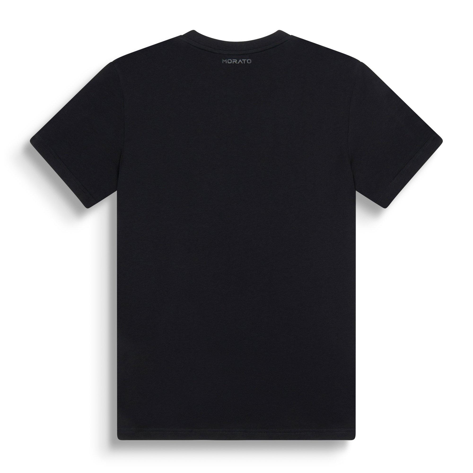 Nero - Antony Morato - T-SHIRT REGULAR FIT IN JERSEY COTTON FABRIC WITH MATT PLASTIC AND FLOCK PRINT - 6