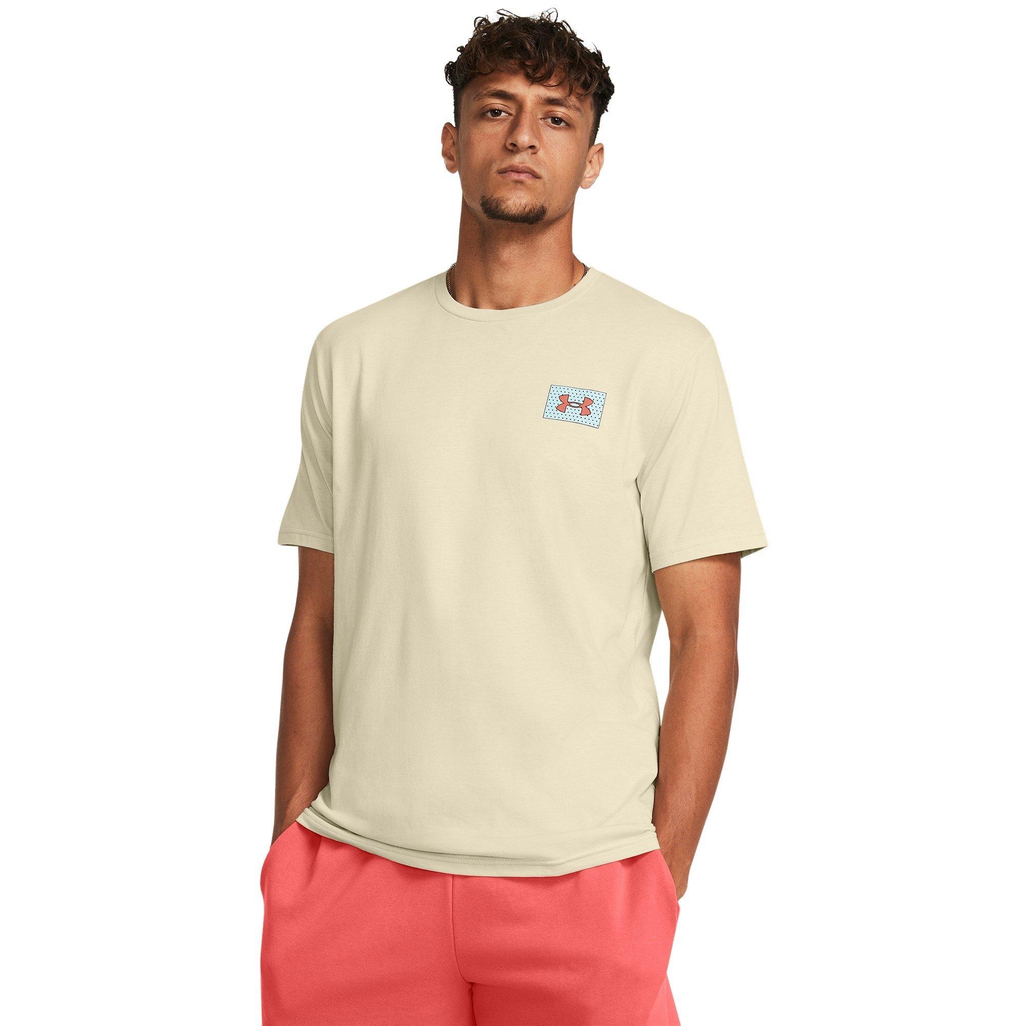 Silt/Black - Under Armour - Color Block Logo Regular Fit T-Shirt - 2