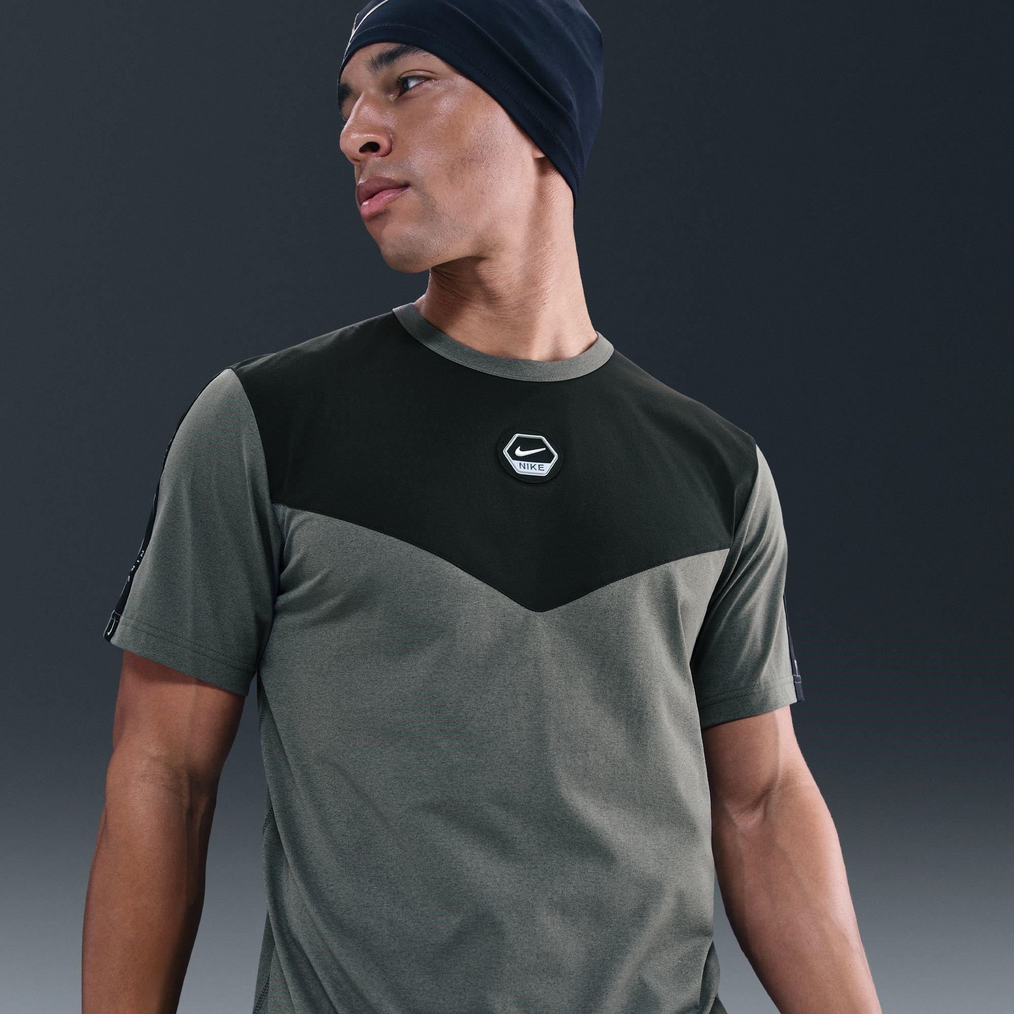 Grau/Schwarz - Nike - Nike City Df Tee Sn61 - 6