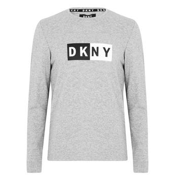 DKNY Box Logo Lounge Long Sleeve T Shirt