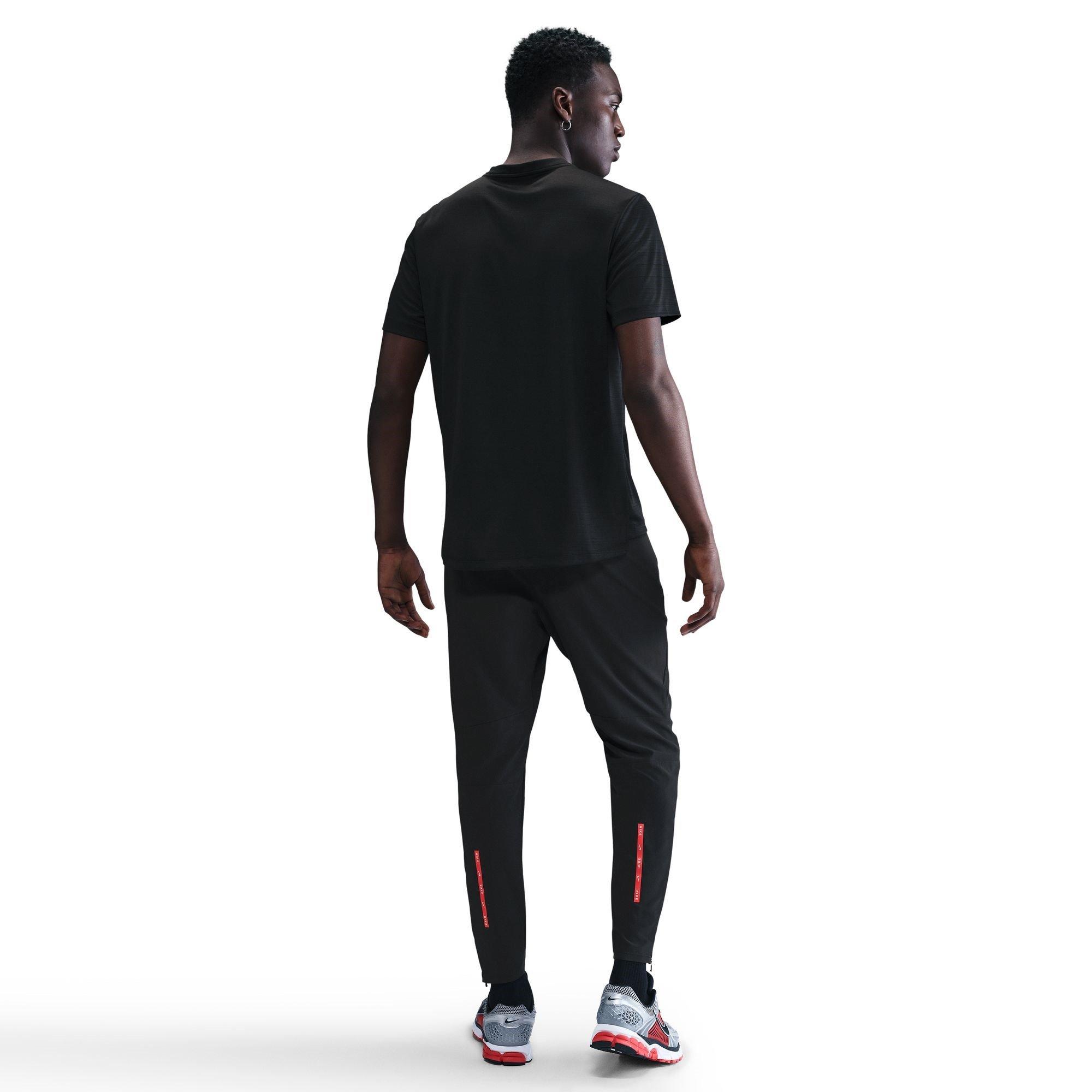 Black/Red - Nike - City Run Tee Sn61 - 4