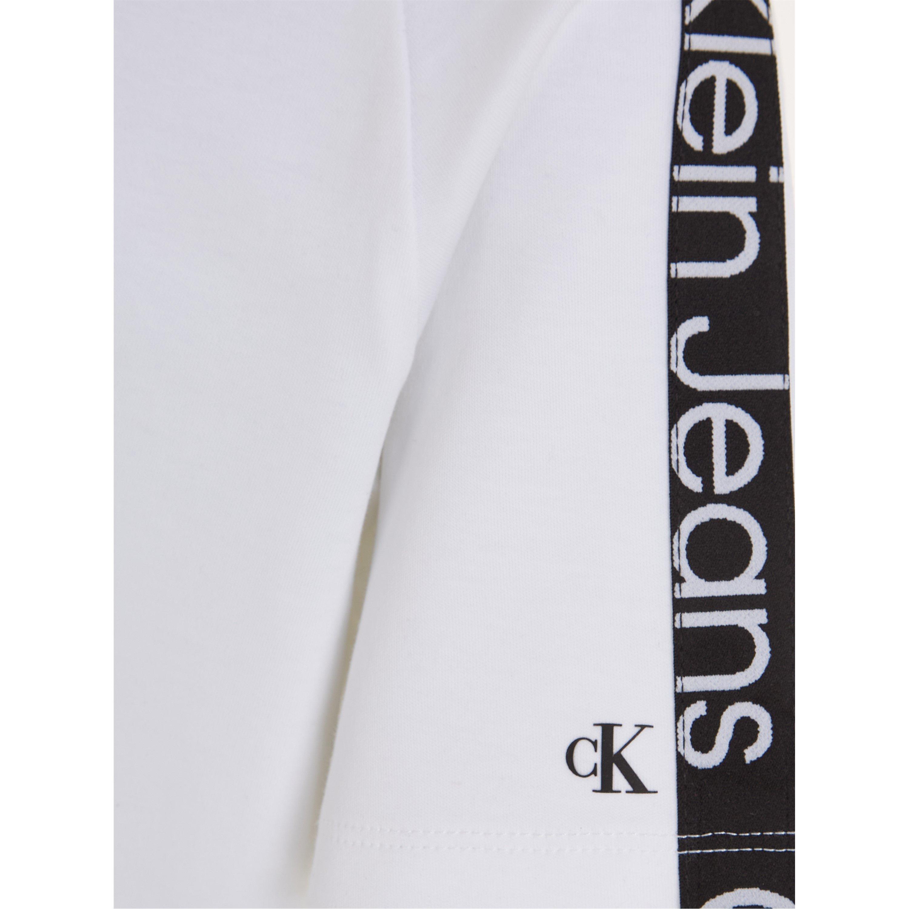 Bianco - Calvin Klein Jeans - Tape T-shirt - 4