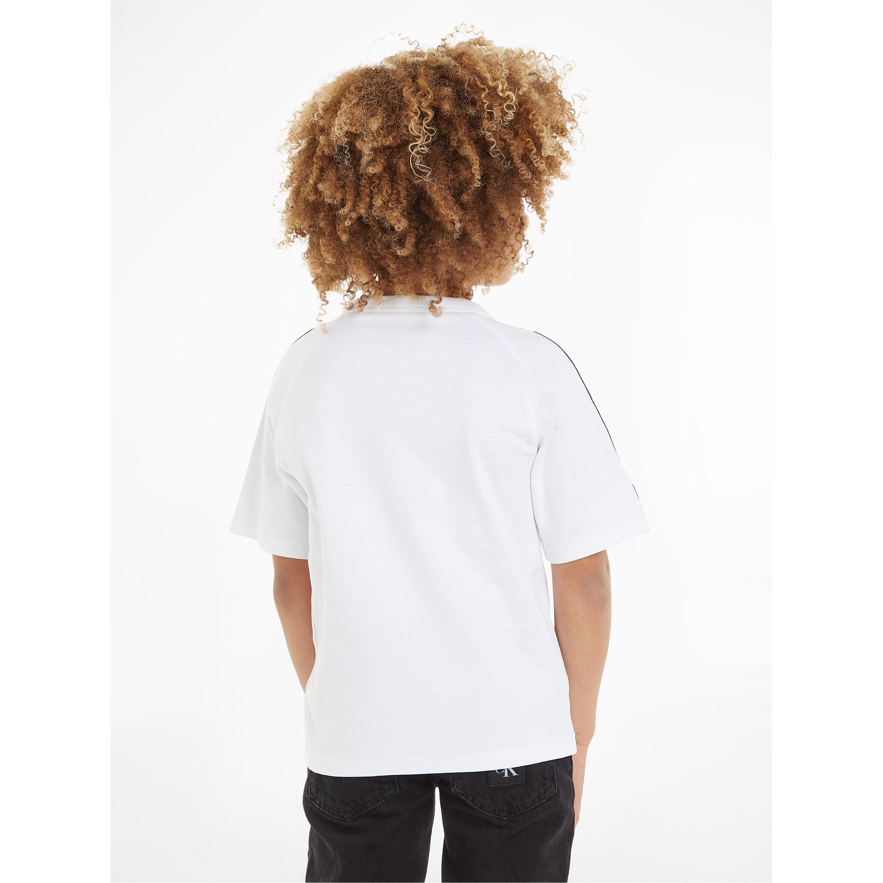 Bianco - Calvin Klein Jeans - Tape T-shirt - 5