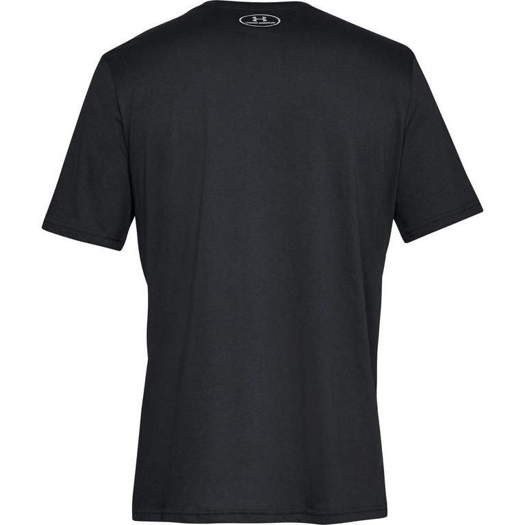 Noir - Under Armour - UA Sportstyle Short Sleeve T-Shirt Men's - 6