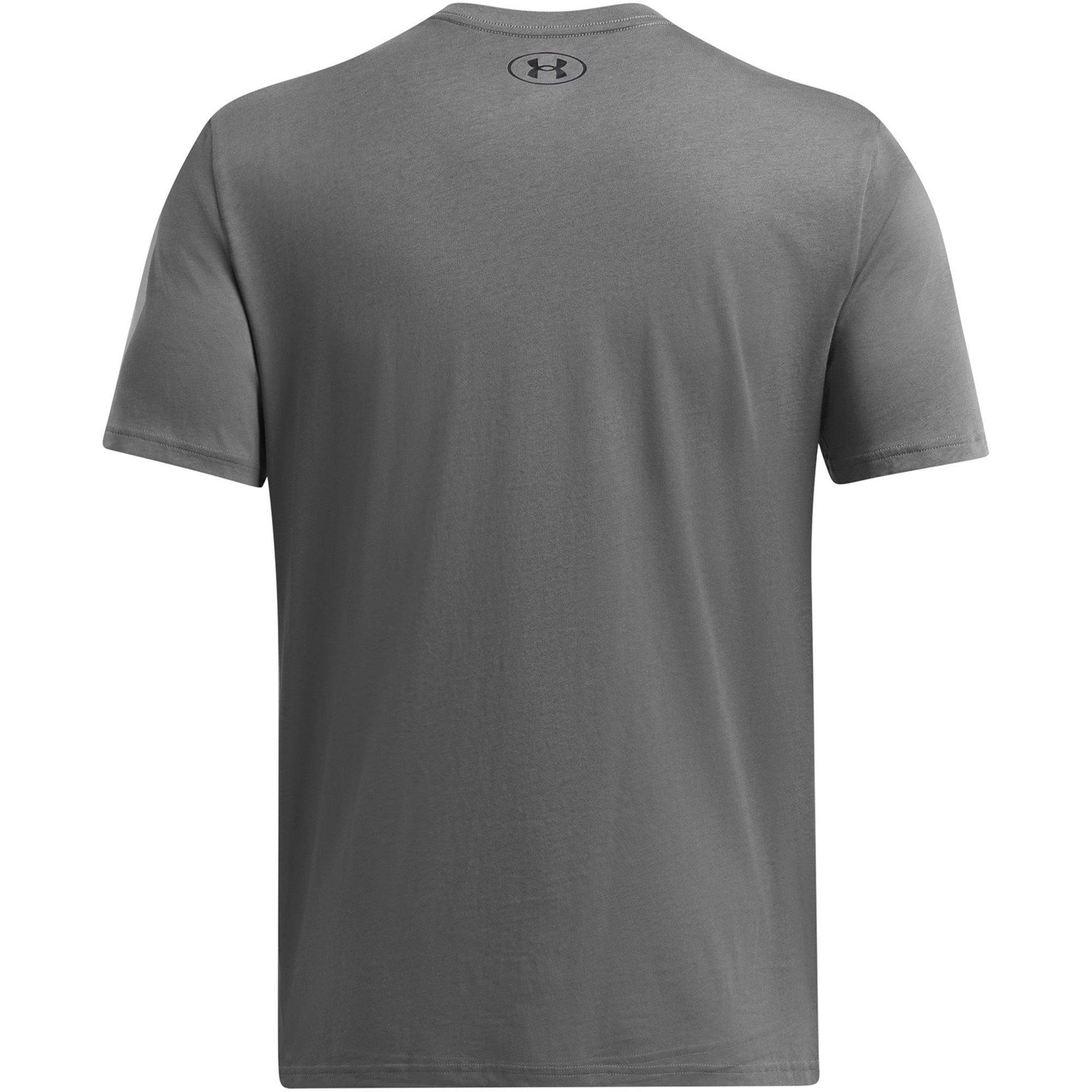 Charcoal/Black - Under Armour - Logo T-Shirt Mens - 2