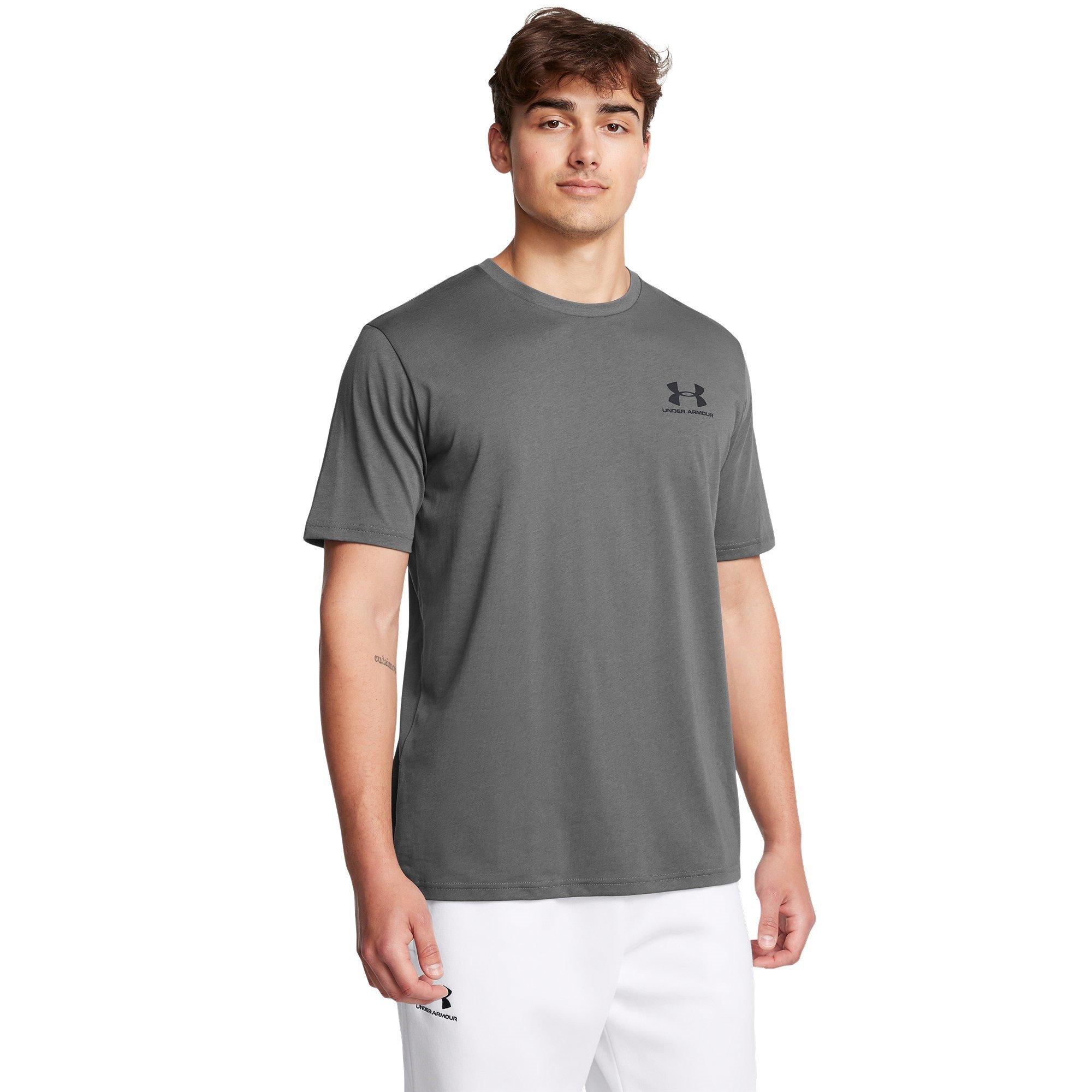 Charcoal/Black - Under Armour - Logo T-Shirt Mens - 3
