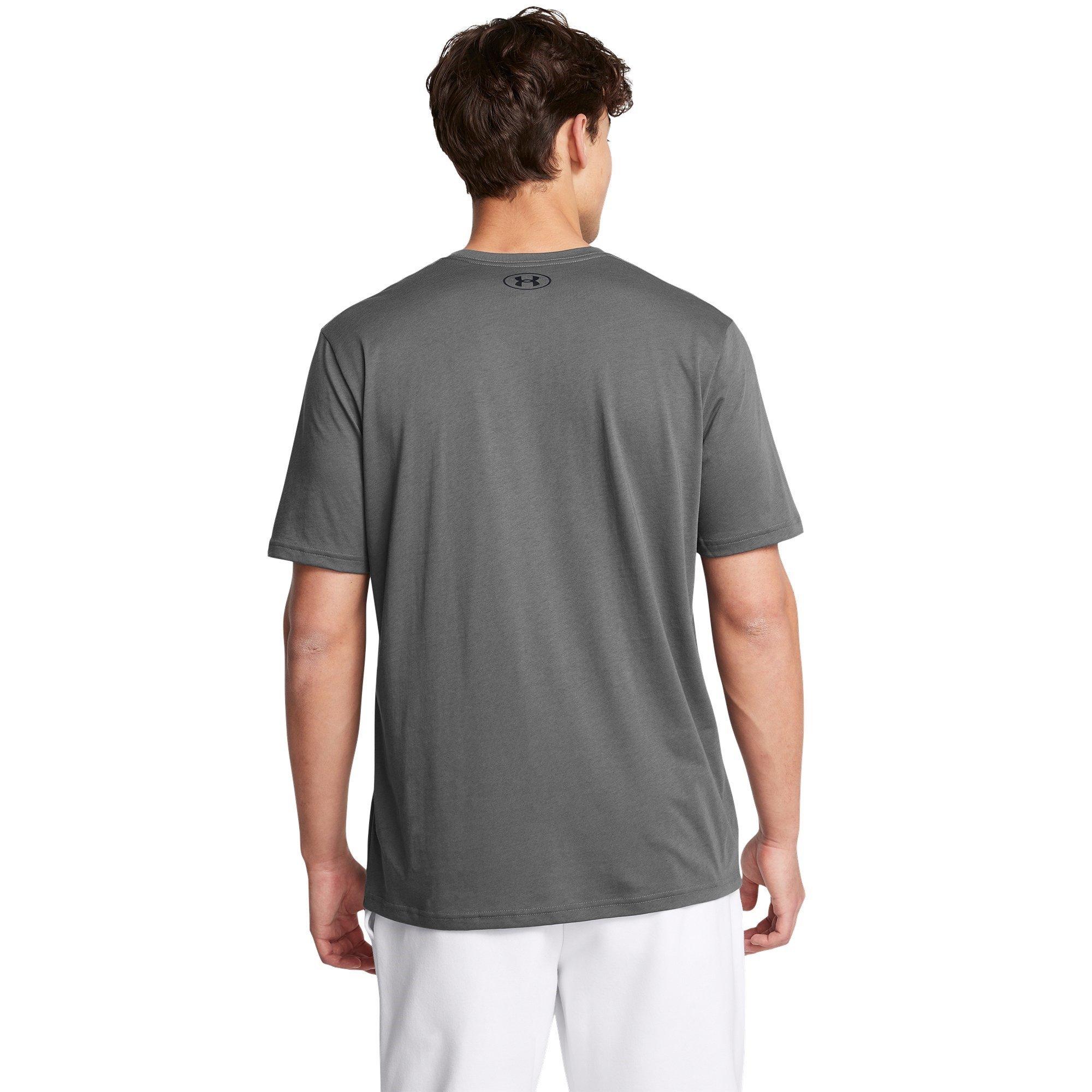 Charcoal/Black - Under Armour - Logo T-Shirt Mens - 4