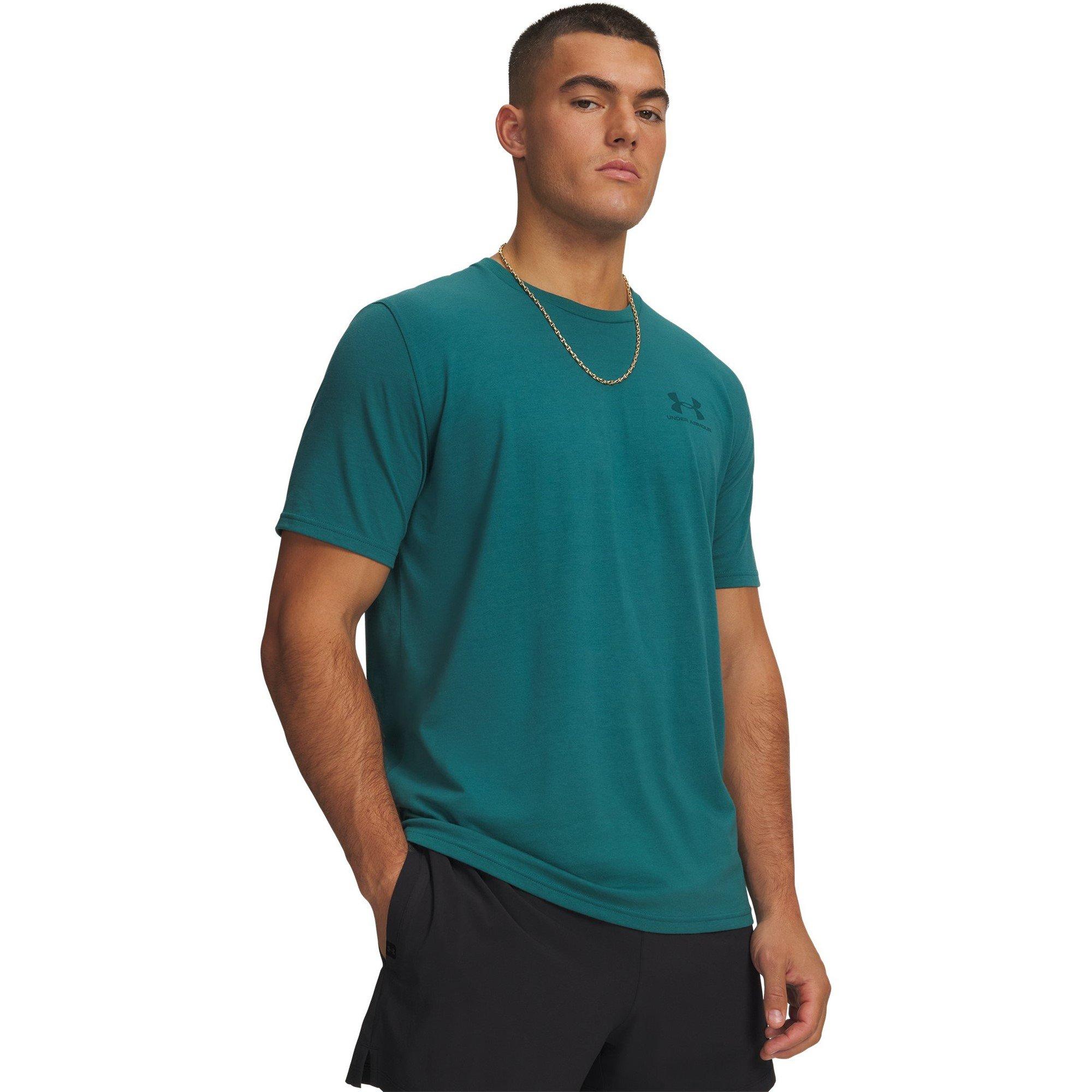 Under Armour Men's Logo T-Shirt - Rack Green - M