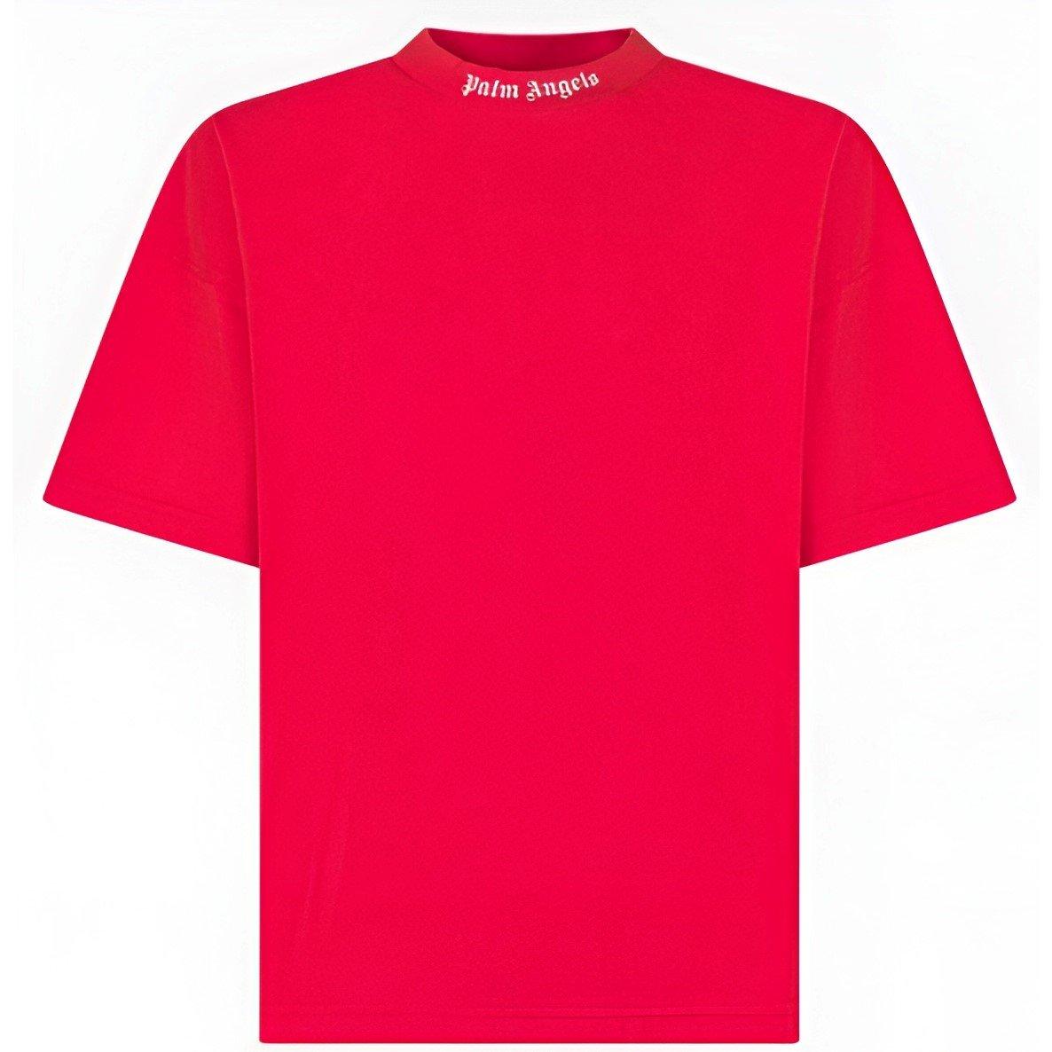 Red Off White - Palm Angels - Unisex Kids' Classic Overlogo T-Shirt