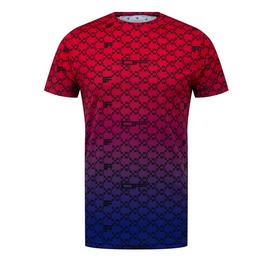 Off White Men's Athelete Mono Gradient Monogram T-Shirt