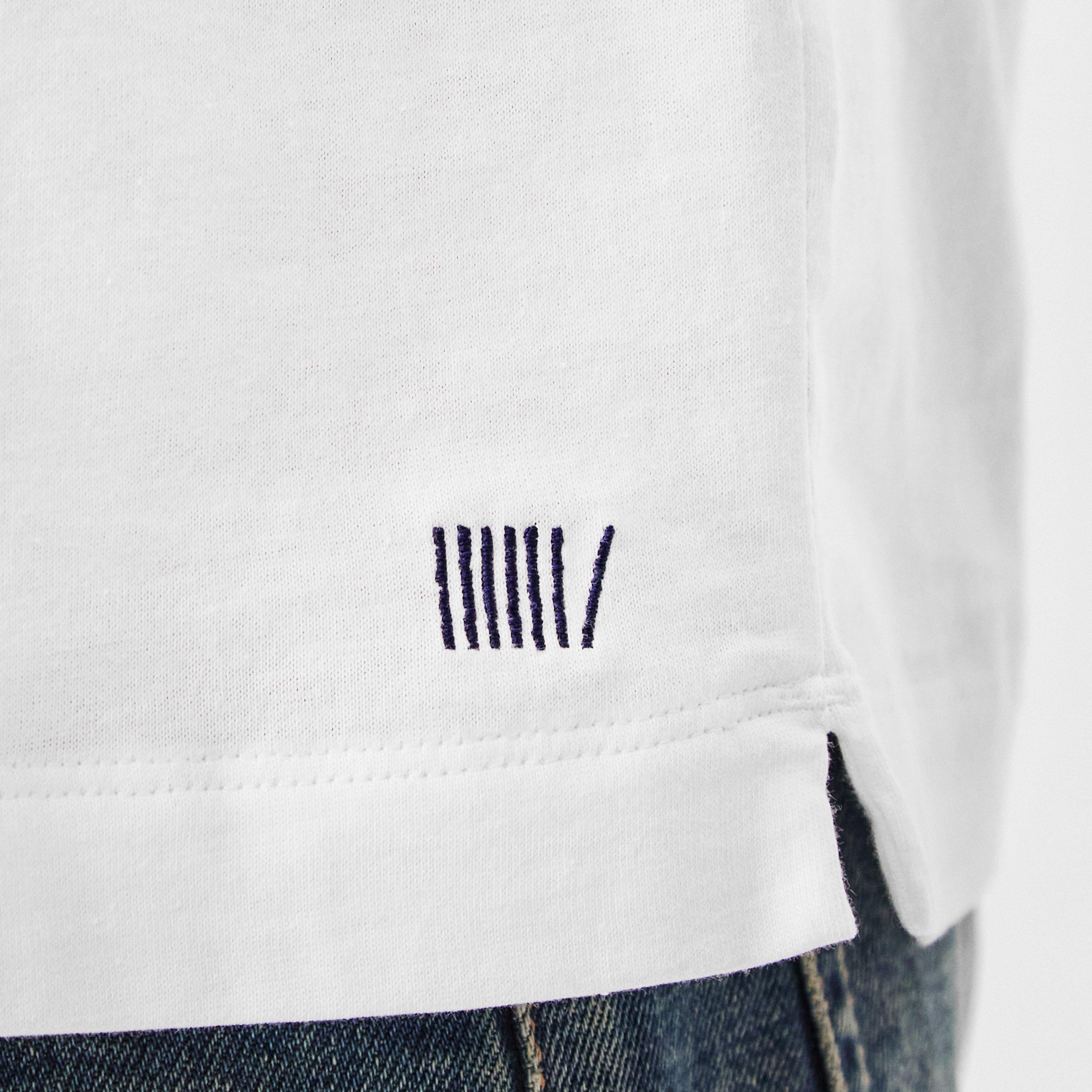 White 100 - Boss - Men's Double Breasted Taut 7 T-Shirt, Refined Versatile - 5