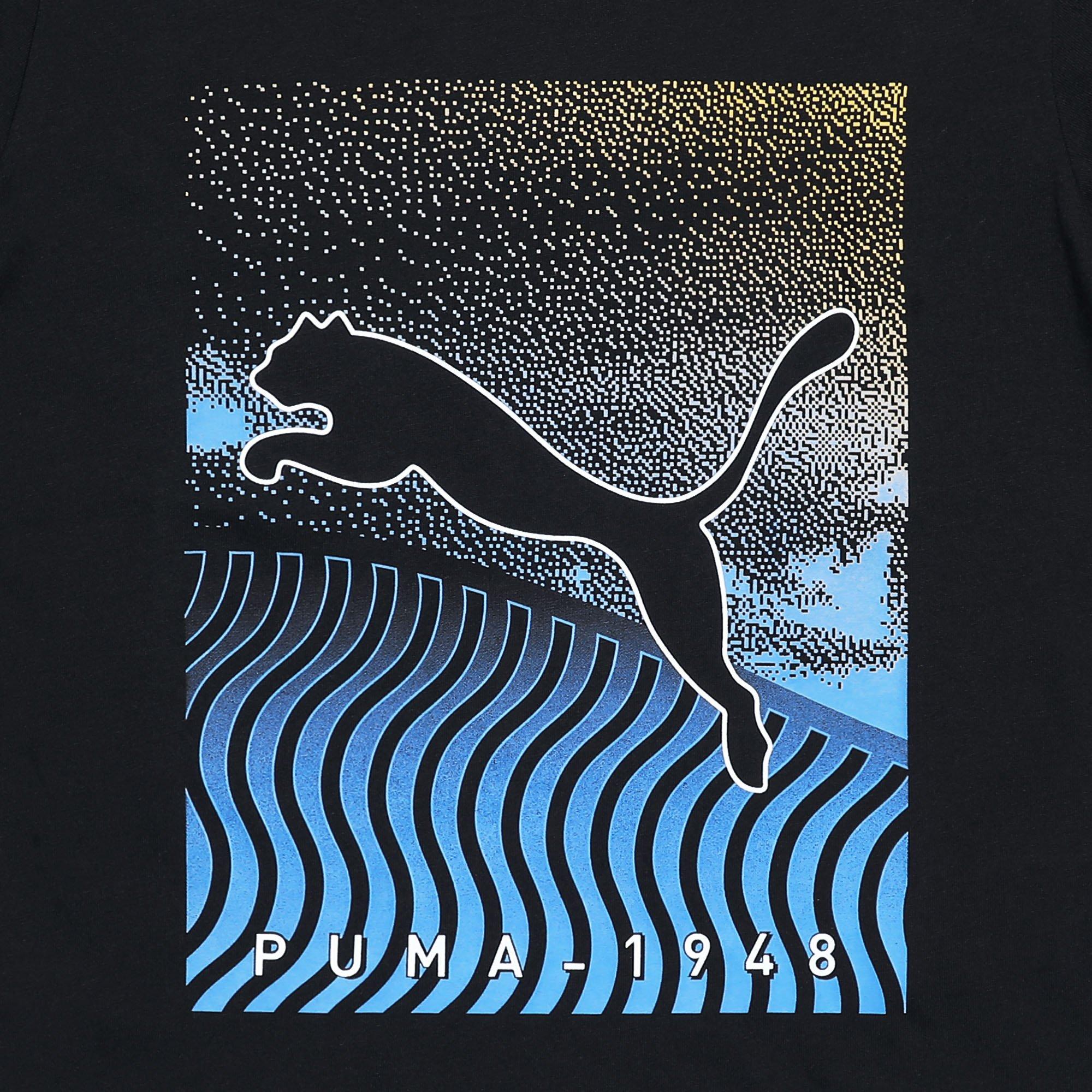 Black - Puma - Graphic T-shirt Juniors - 2