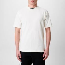 Heron Preston Embroidered Logo Short Sleeve T Shirt