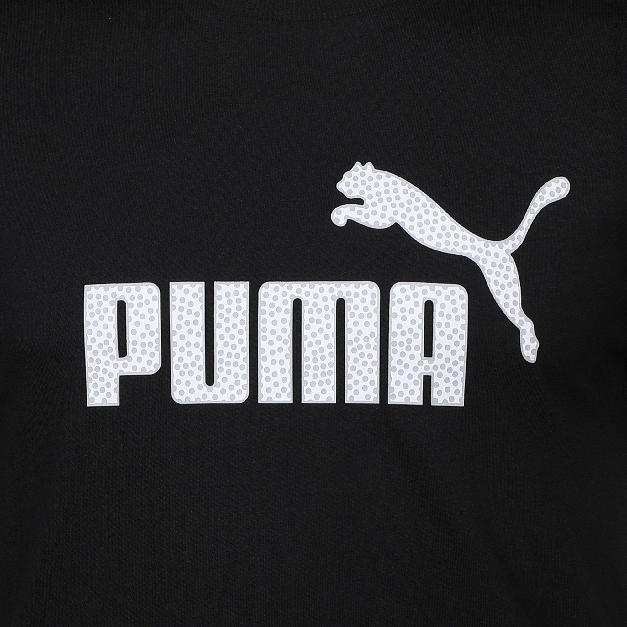 Black - Puma - Graphic T-shirt Mens - 3