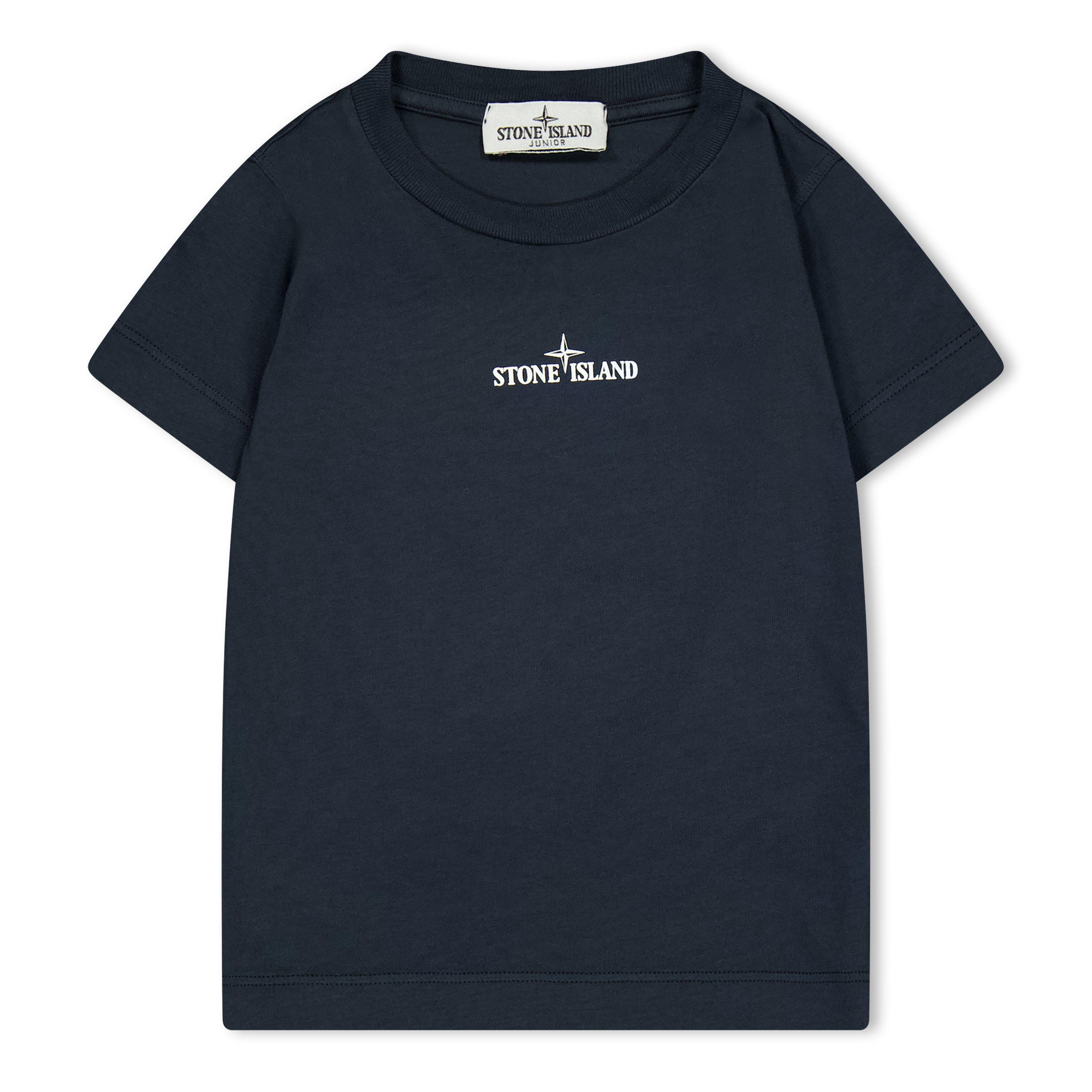Navy V0020 - Stone Island - Stone LG T-Shirt Jn64 - 1