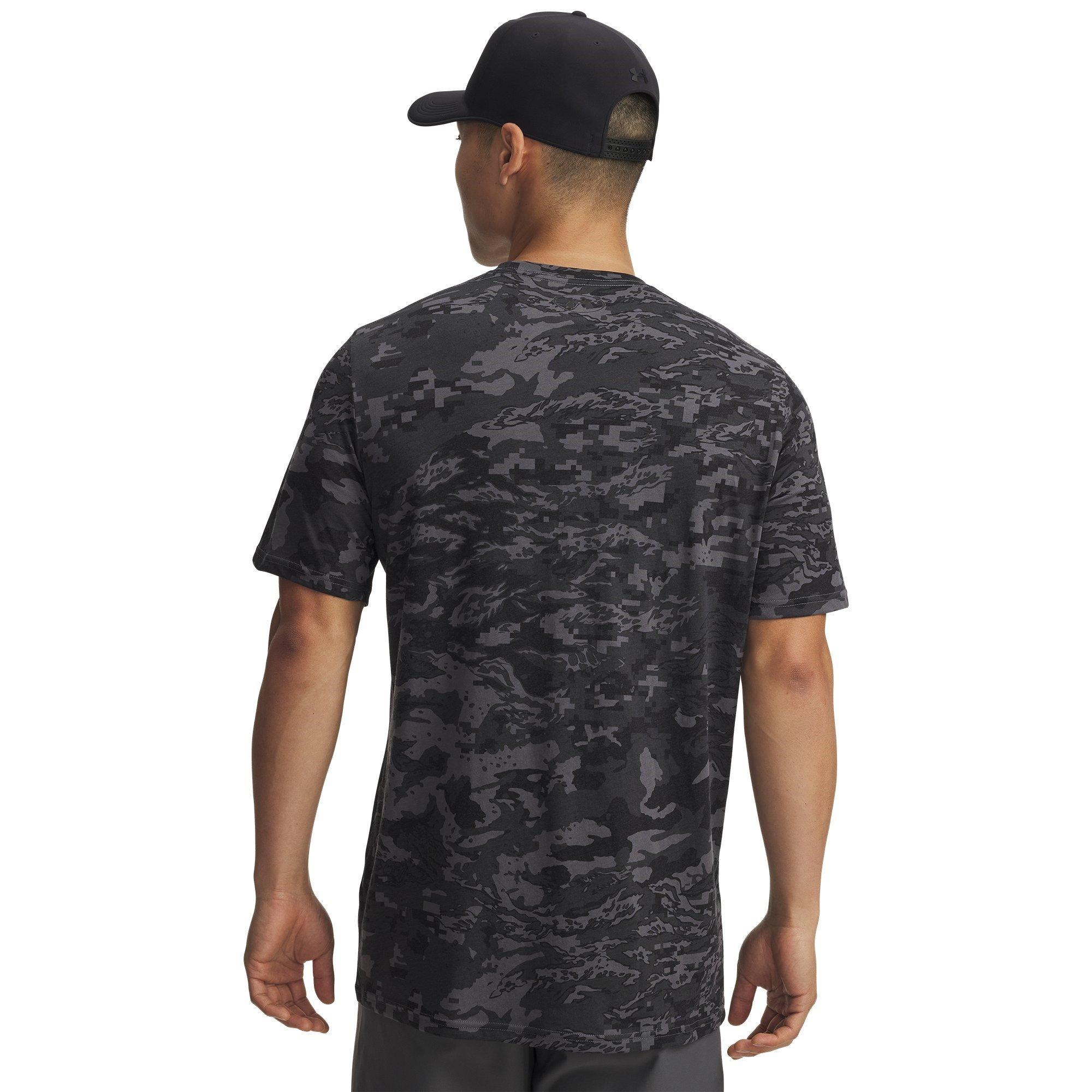Castlerock/Blk - Under Armour - Under ABC Camo Mens T Shirt - 2